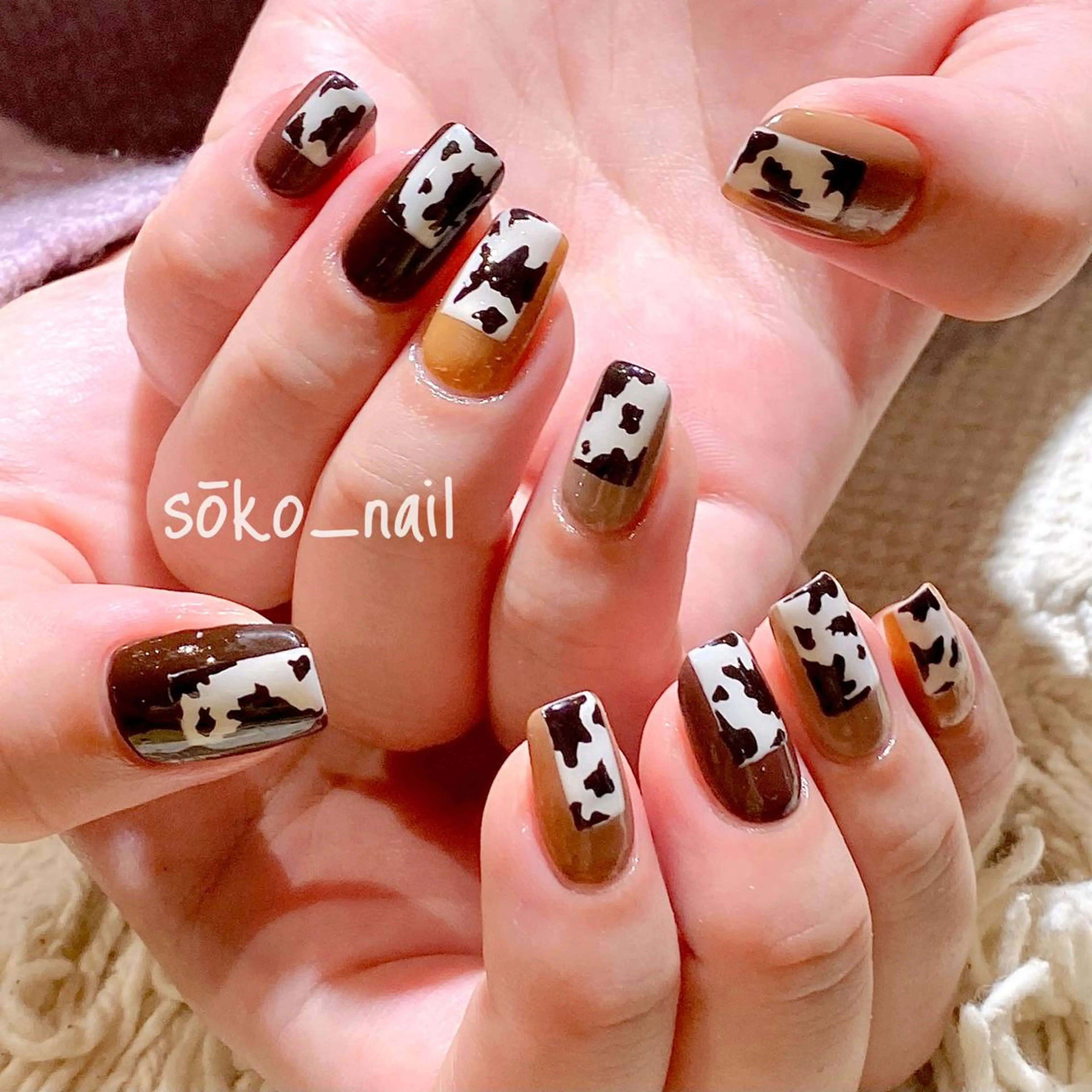 ネイル ハンドネイル megu  / sōko nailのネイルデザイン