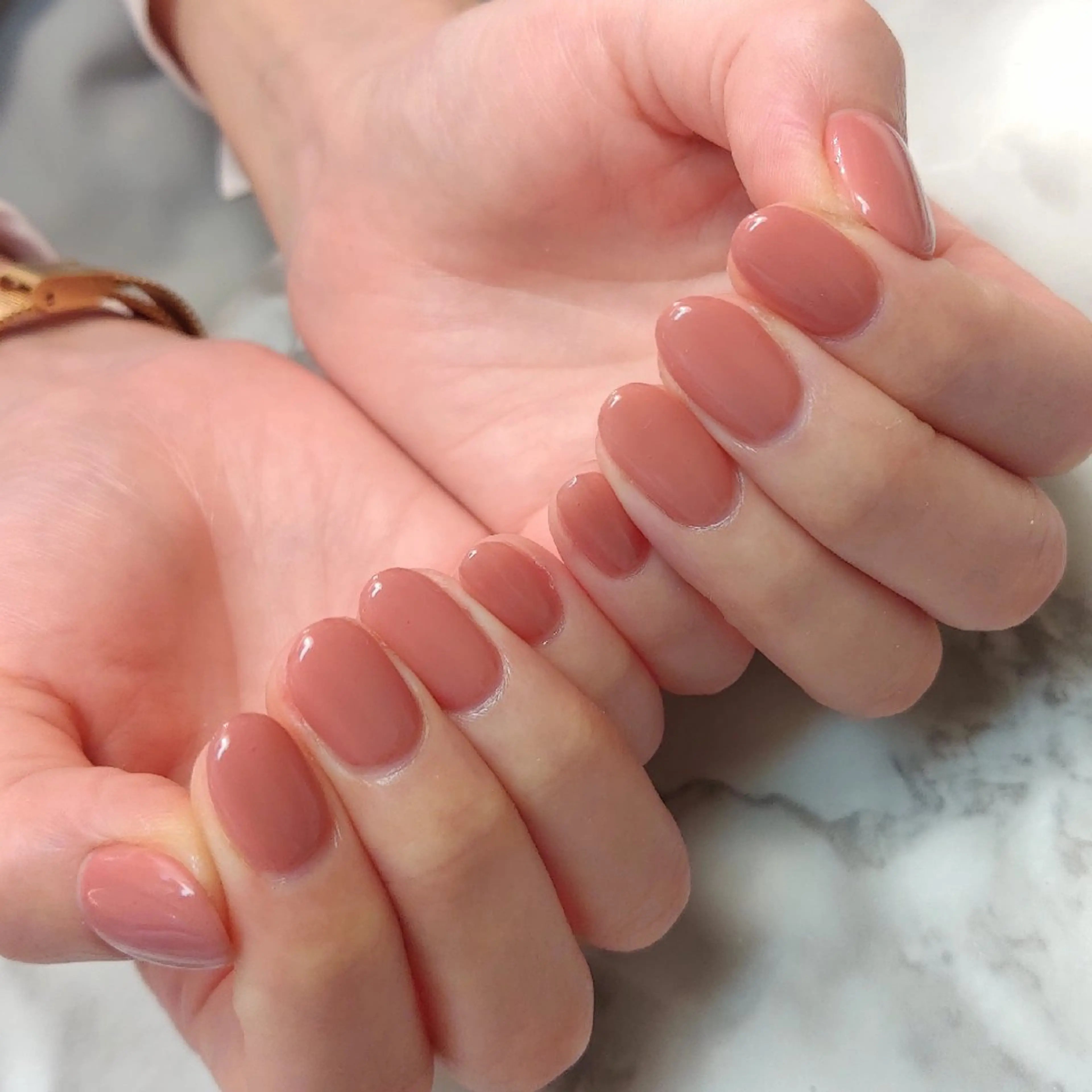 ネイル ワンカラーネイル ジェヌインネイル 河内のネイルデザイン