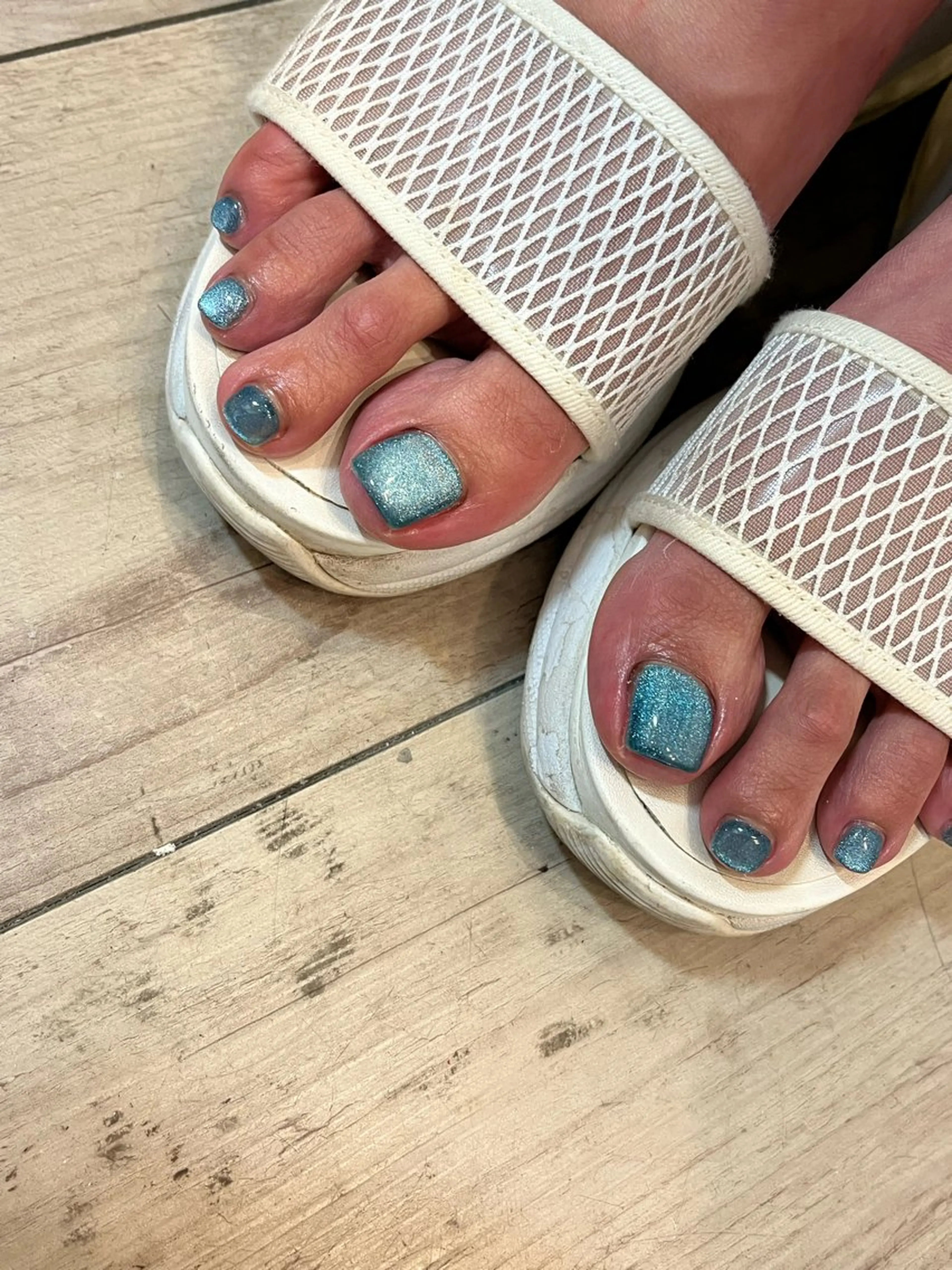 ネイル マグネットネイル フットネイル LINON所属・【LINON】 airiのネイルデザイン