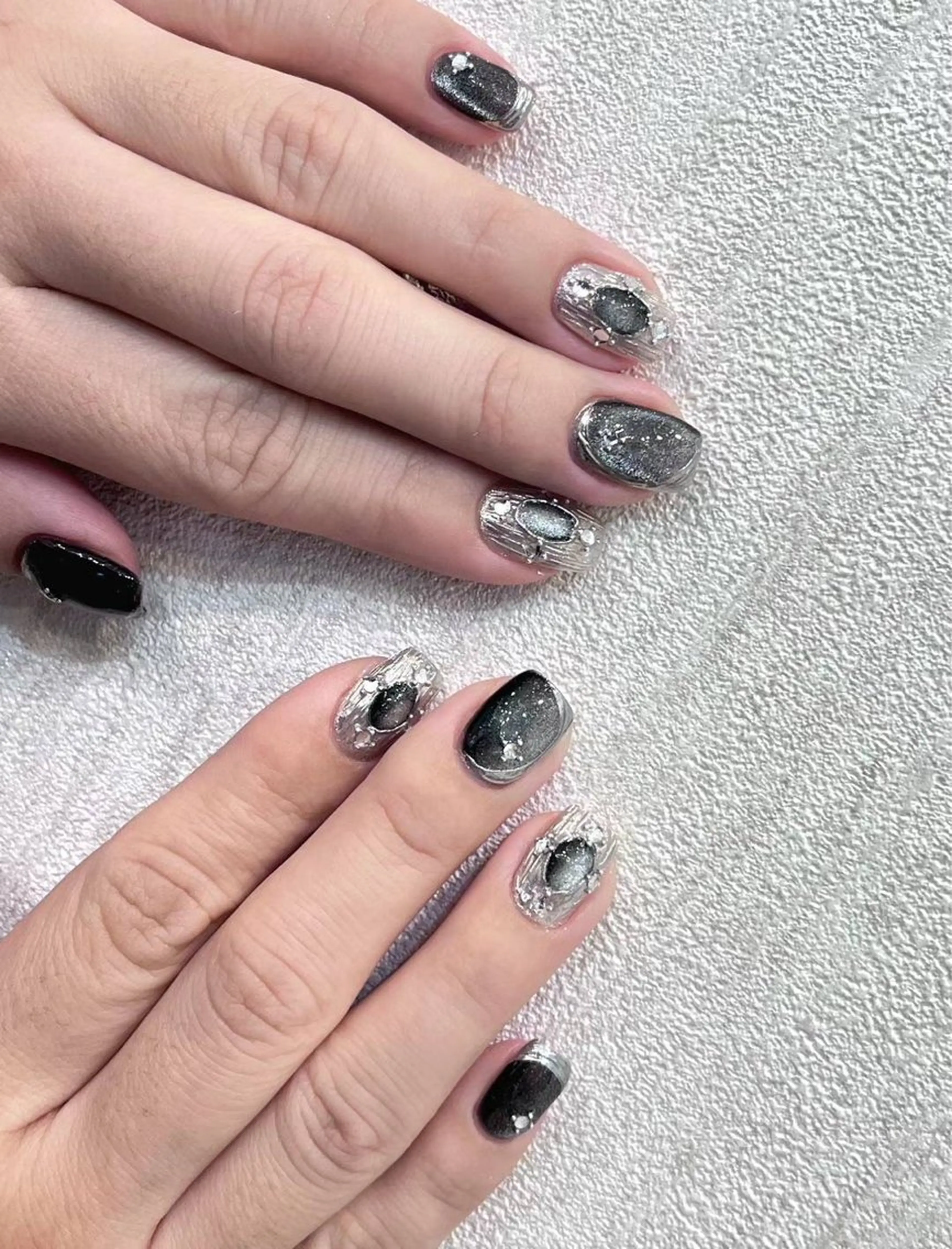 ネイル アートネイル フラワーネイル フットネイル ジェルネイル キラキラネイル Babarla Nailのネイルデザイン