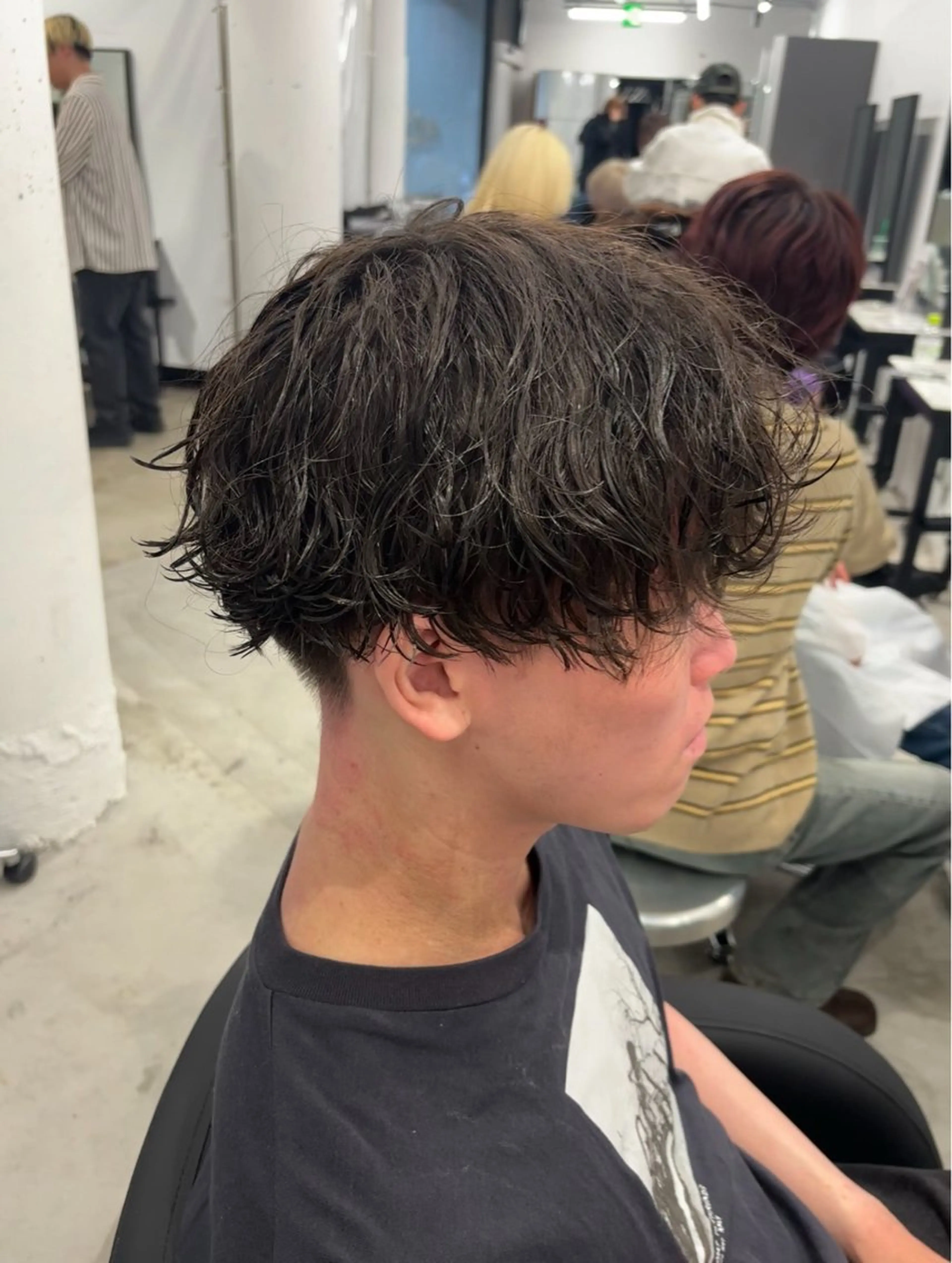 パーマ メンズ メンズパーマ 福岡美容室【pia】 タイヘイのヘアスタイル