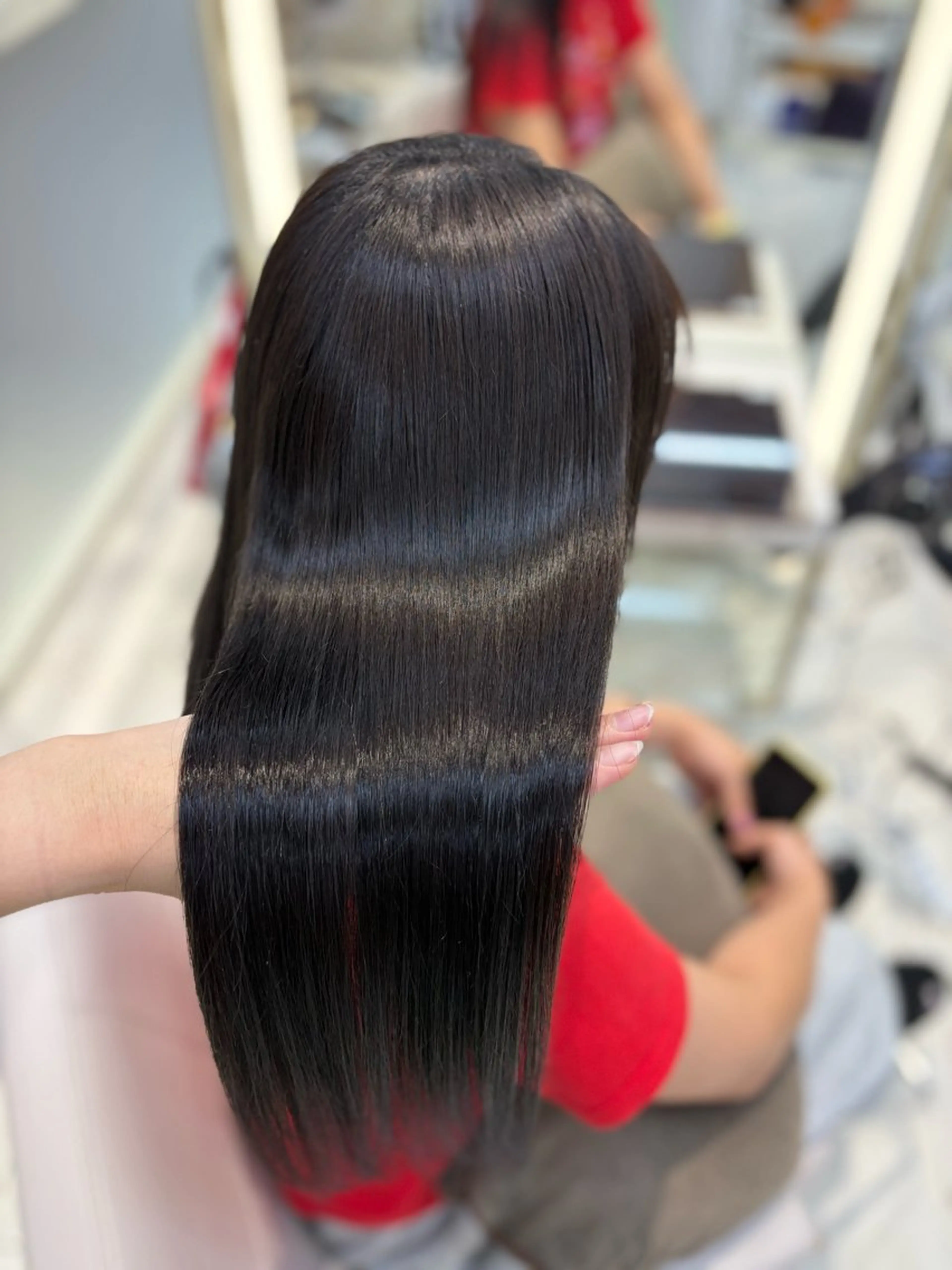 🌙ツヤツヤ縮毛矯正➕内部補修トリートメント🌙の写真