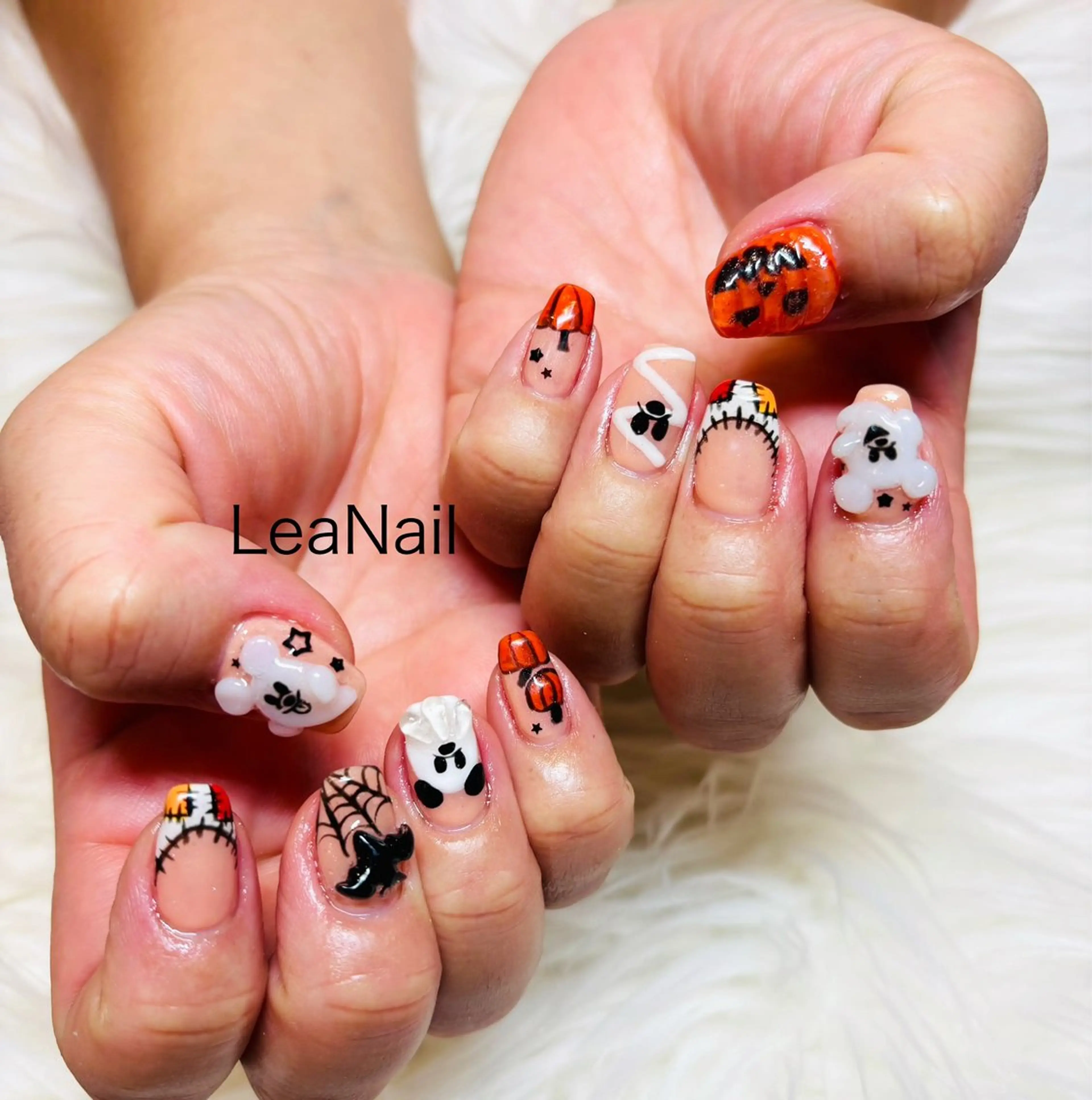 ネイル ハロウィン Lea Nailのネイルデザイン
