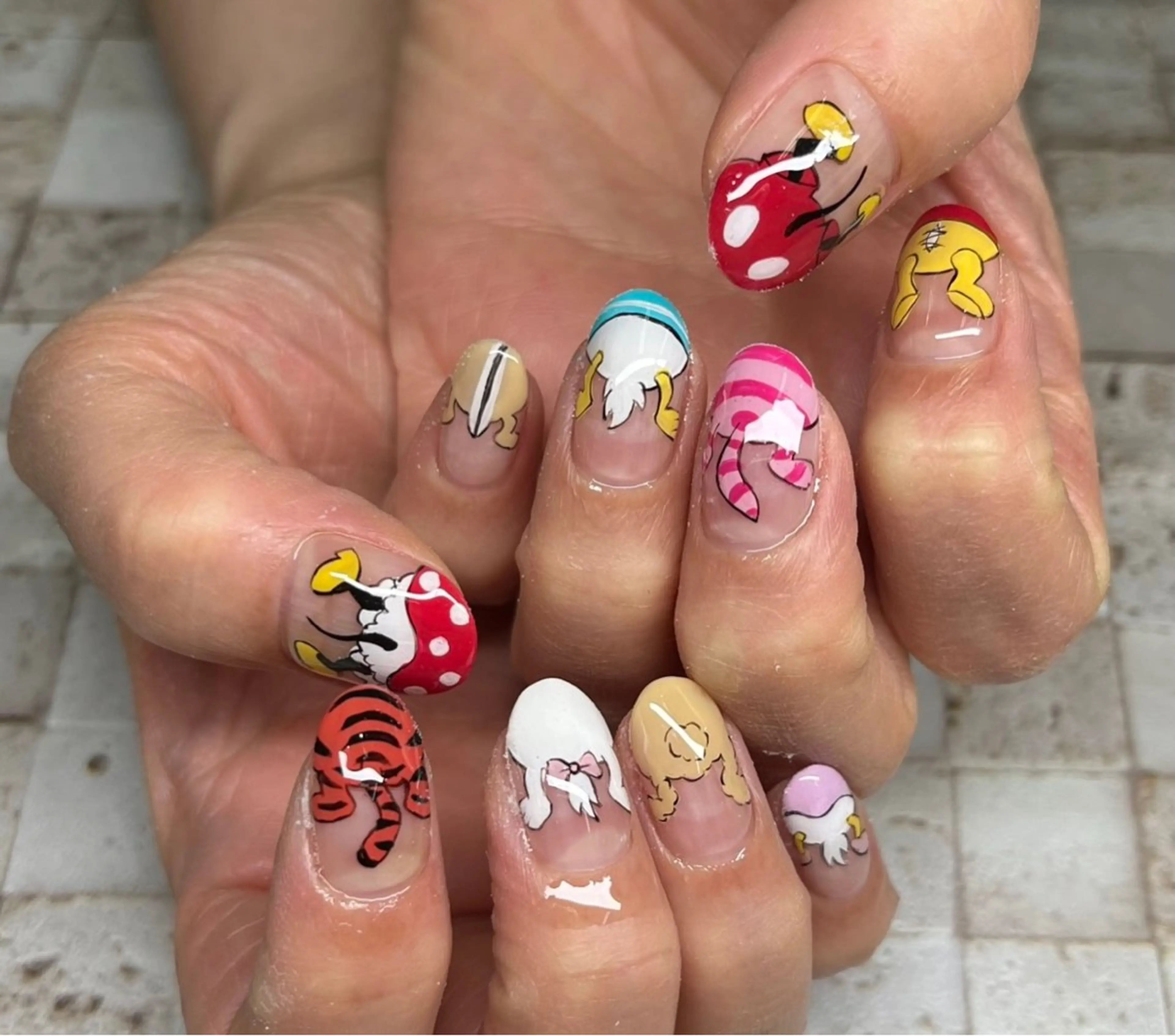 ネイル ハンドネイル フットネイル takenawa sakiのネイルデザイン