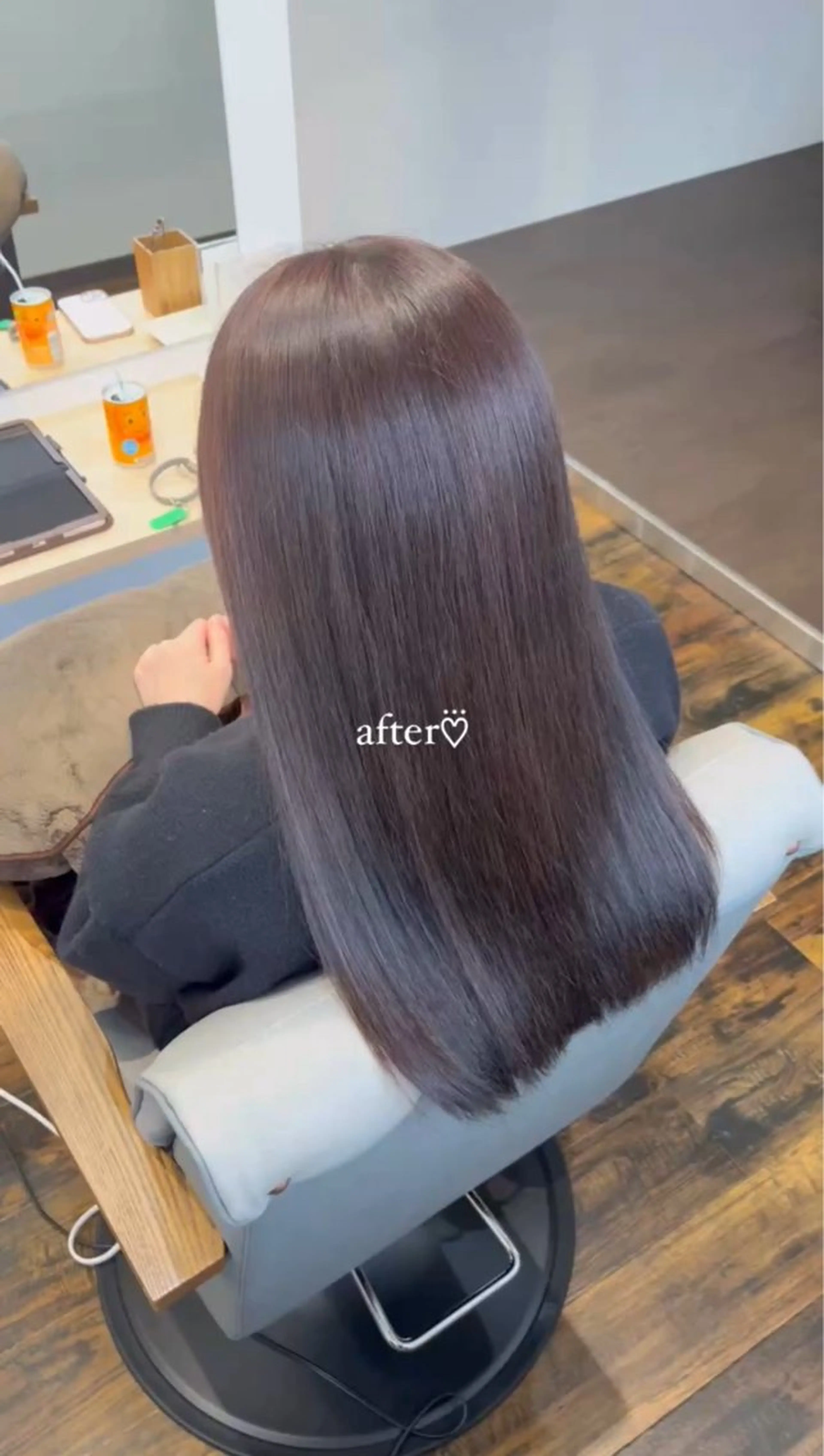 ロング カラー MAHIRU🤍 艶髪･ストレート🫧のヘアスタイル