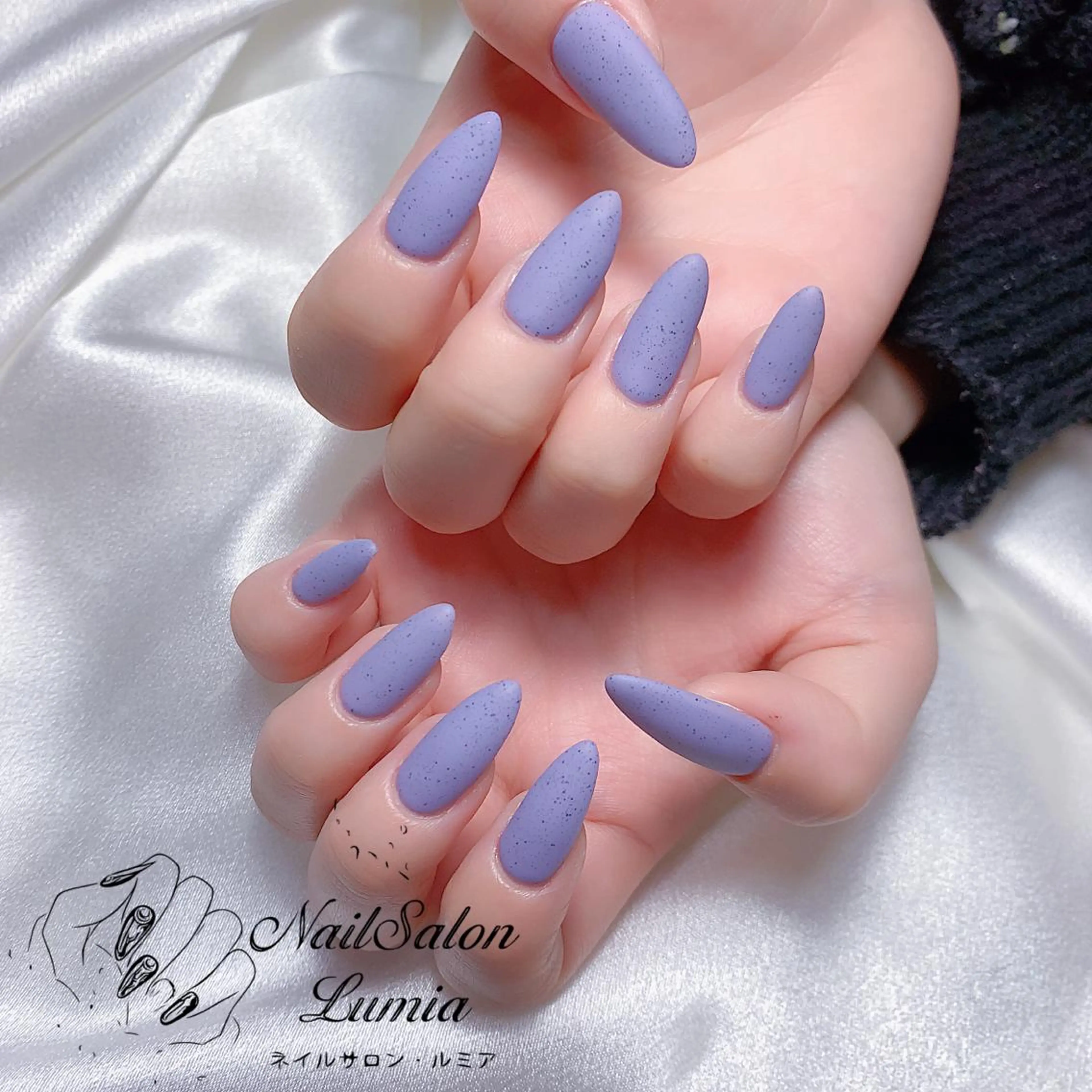 ネイル マットネイル ハンドネイル ネイルサロン ルミア Lumia 店長のネイルデザイン