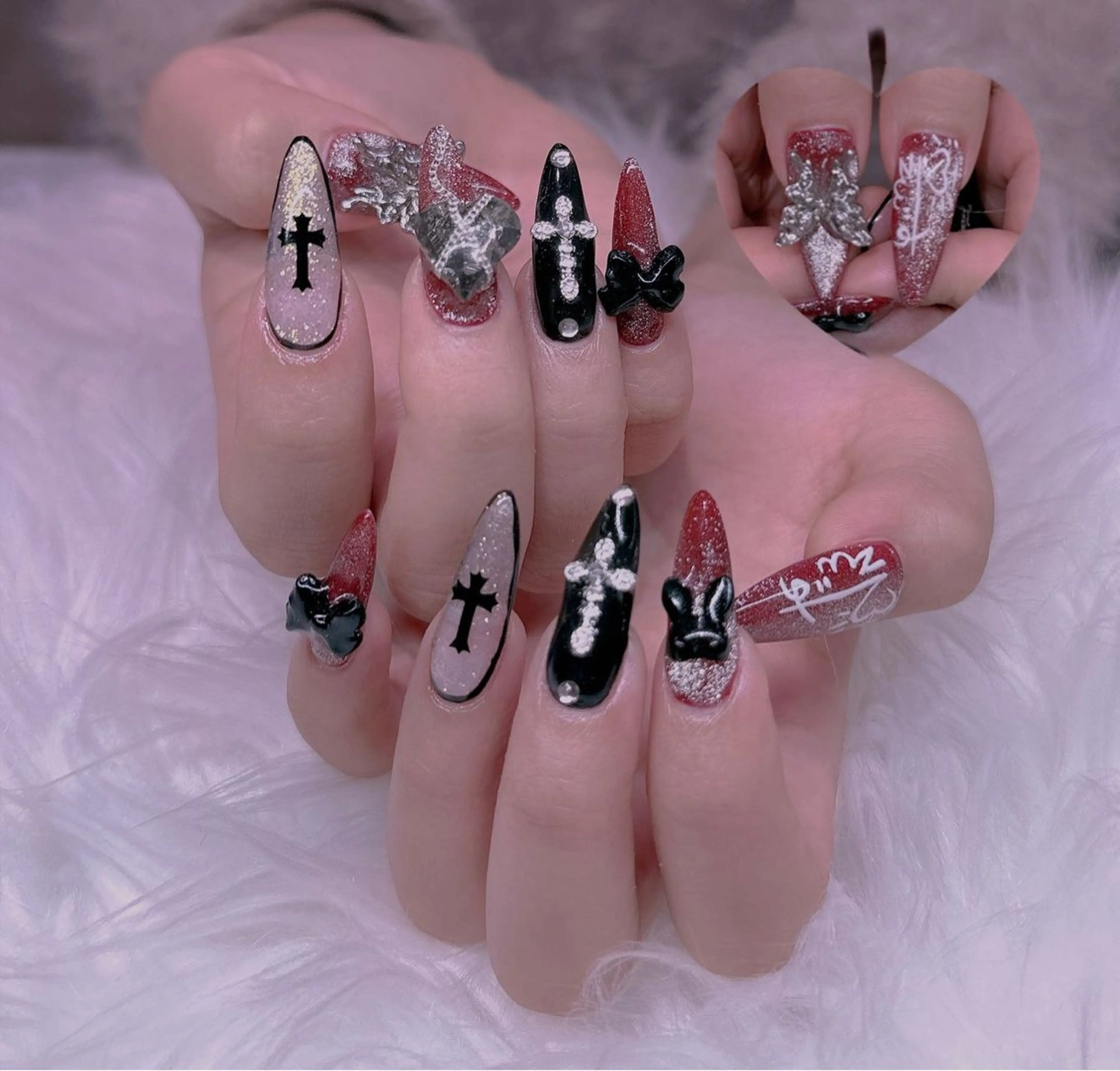 ネイル 長さだし専門店 M2　rikaのネイルデザイン