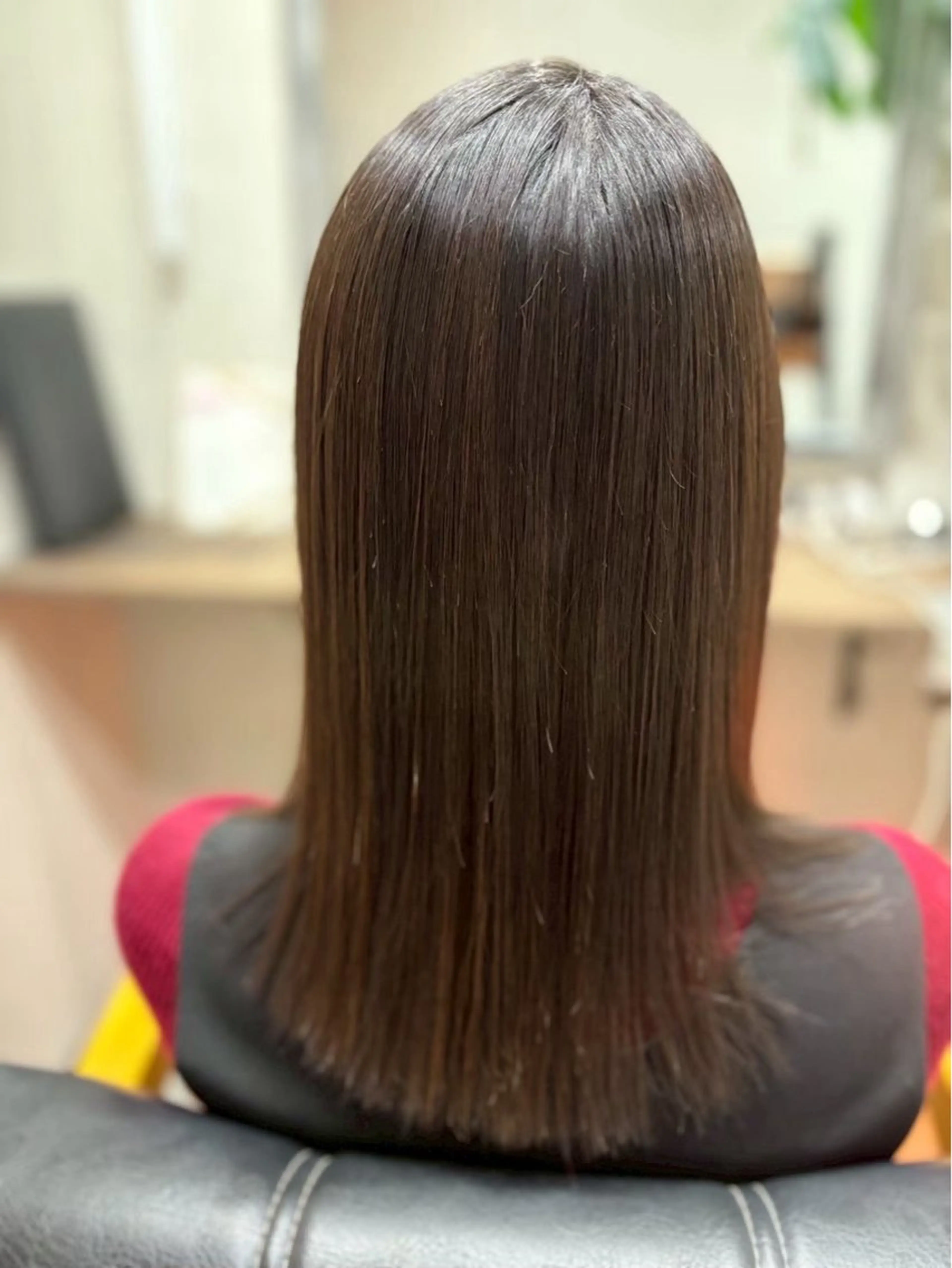 ミディアム カット トリートメント 白鳥 正孝のヘアスタイル