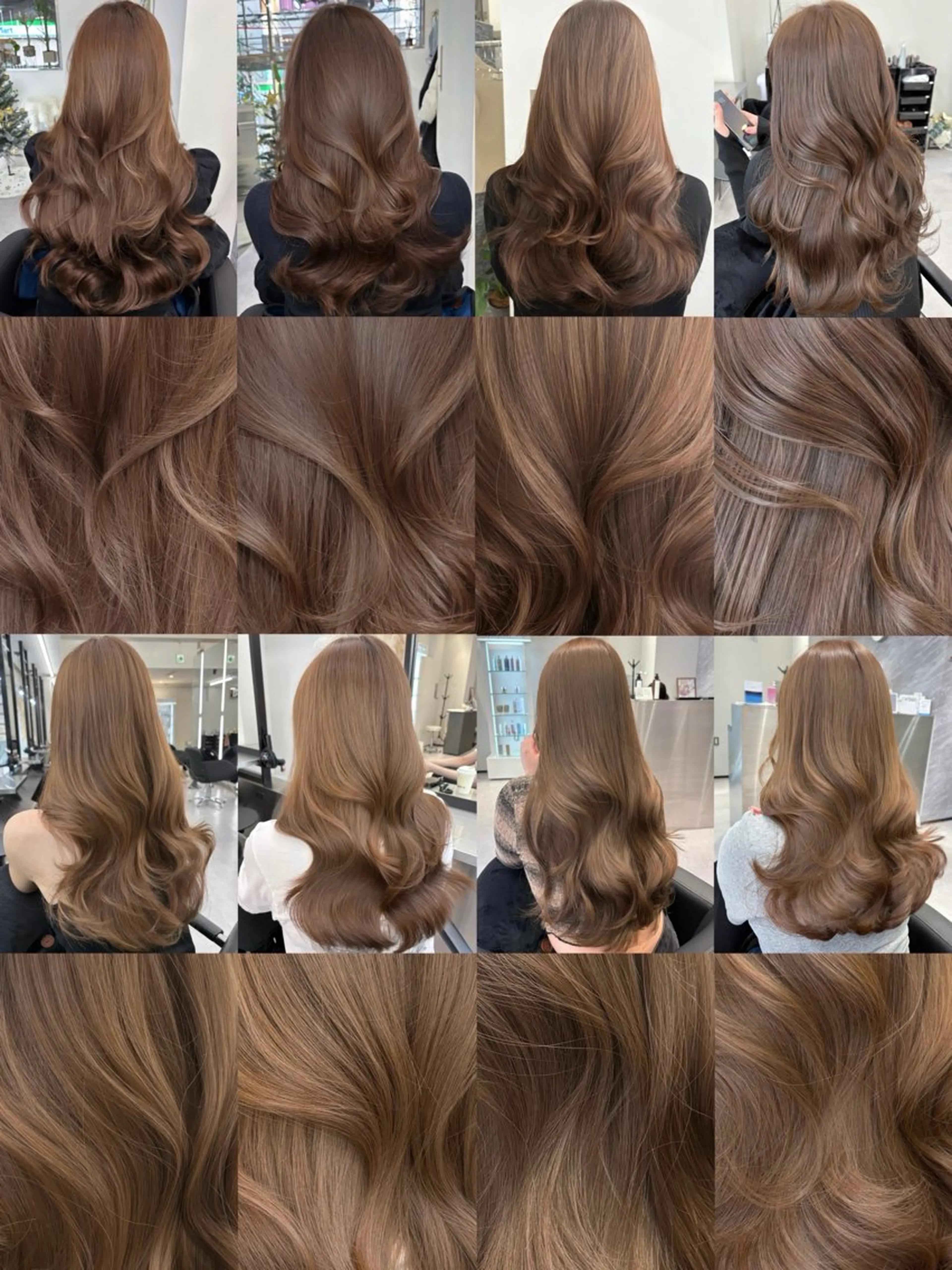 ロング カラー Ardore 韓国風カラー大阪のヘアスタイル