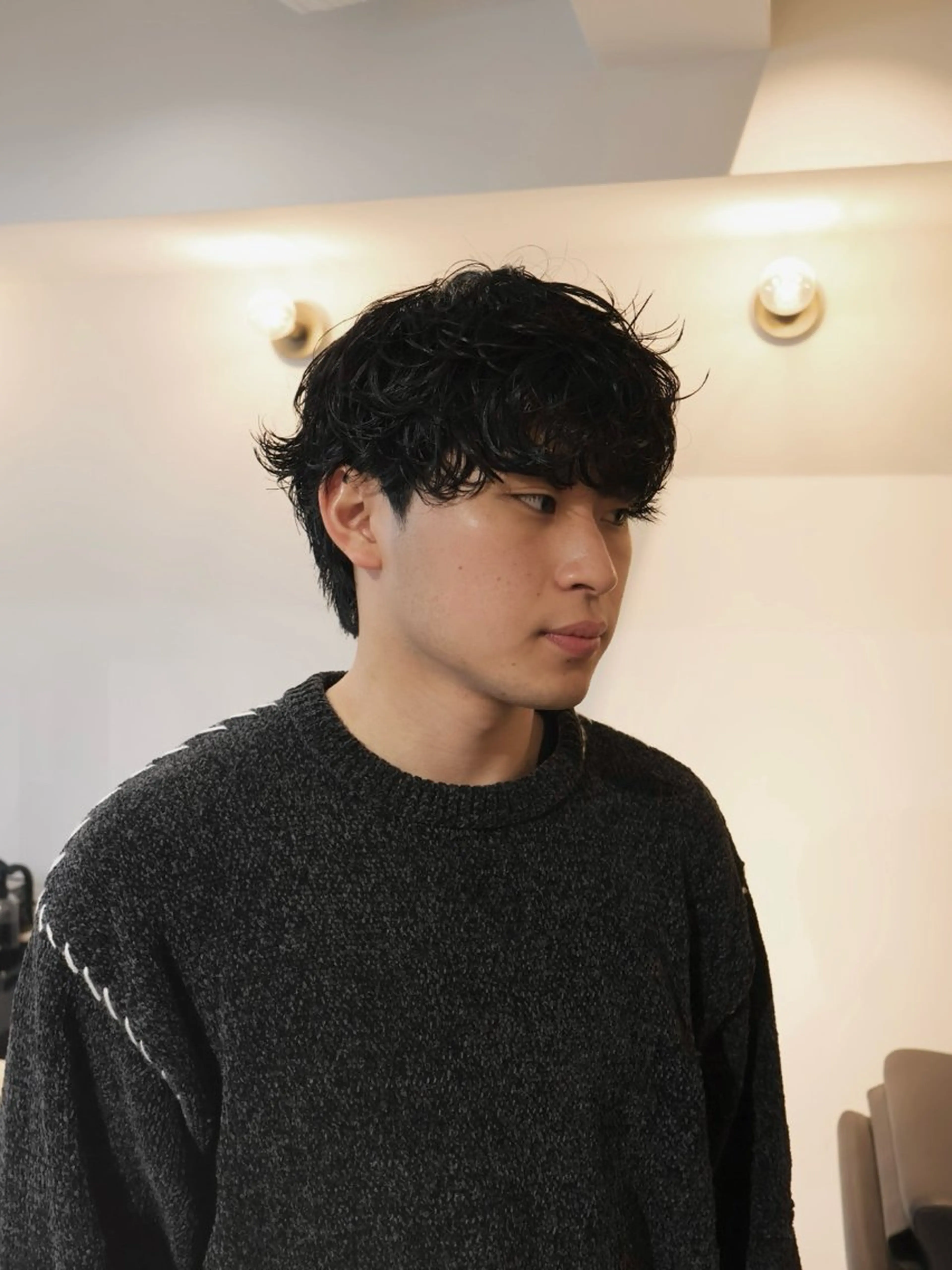 カット💇+特殊パーマ🌀(波巻きパーマ、ツイストパーマ) 大阪/梅田/茶屋町/中崎町の写真