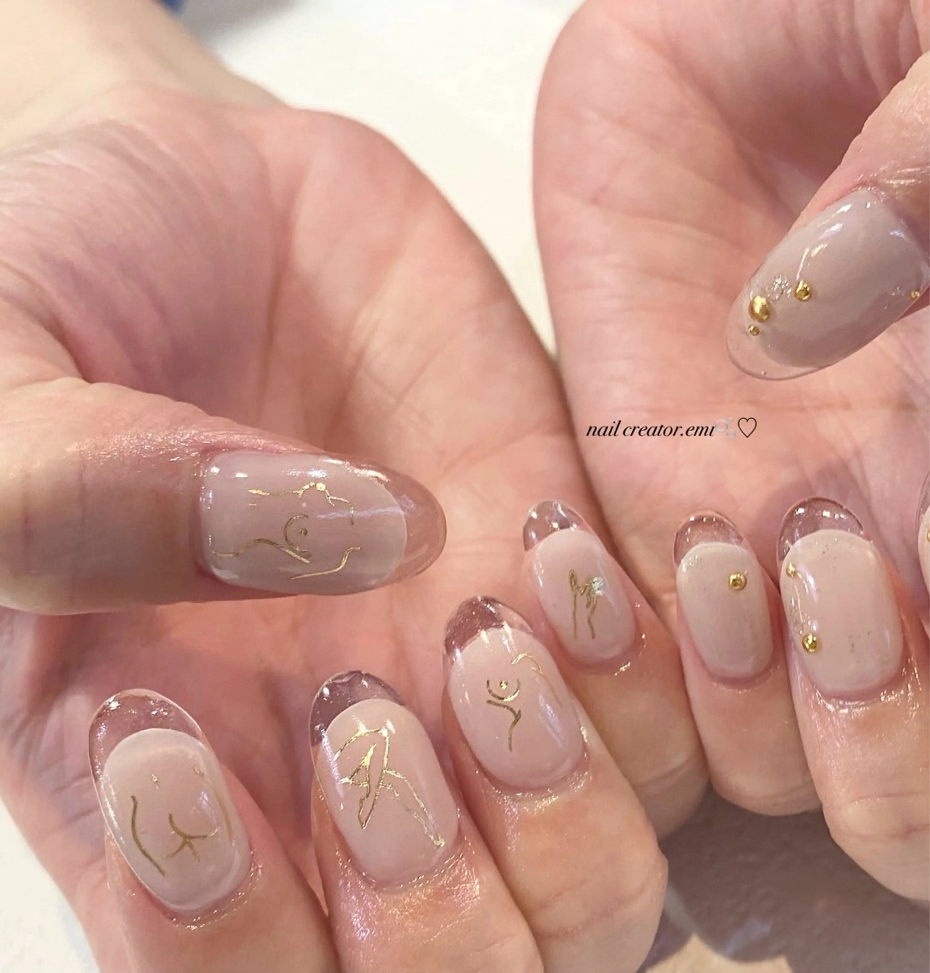 ネイル relow トノイケのネイルデザイン