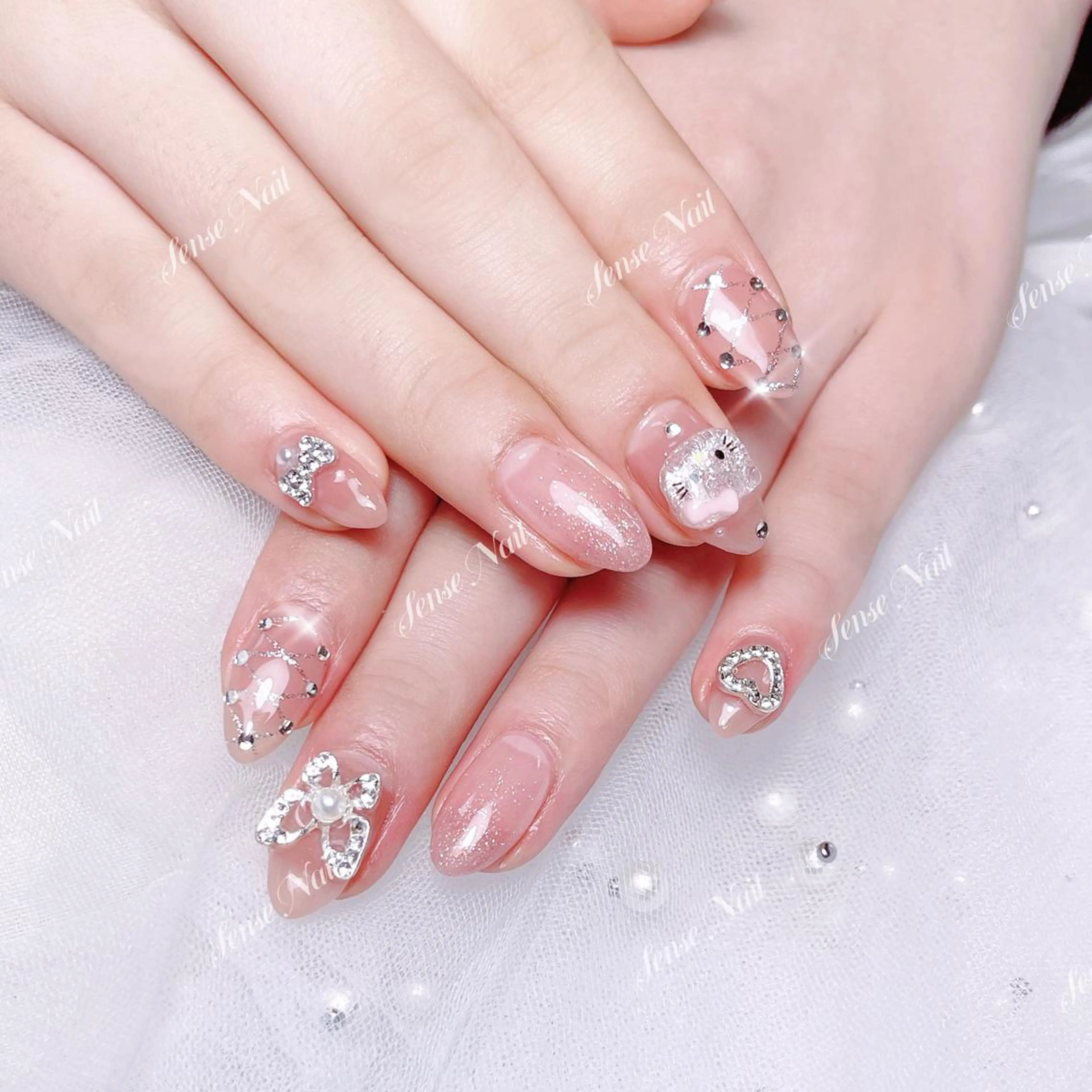 ネイル ハンドネイル ハンドケア 🎀Sense Nail渋谷店🎀のネイルデザイン