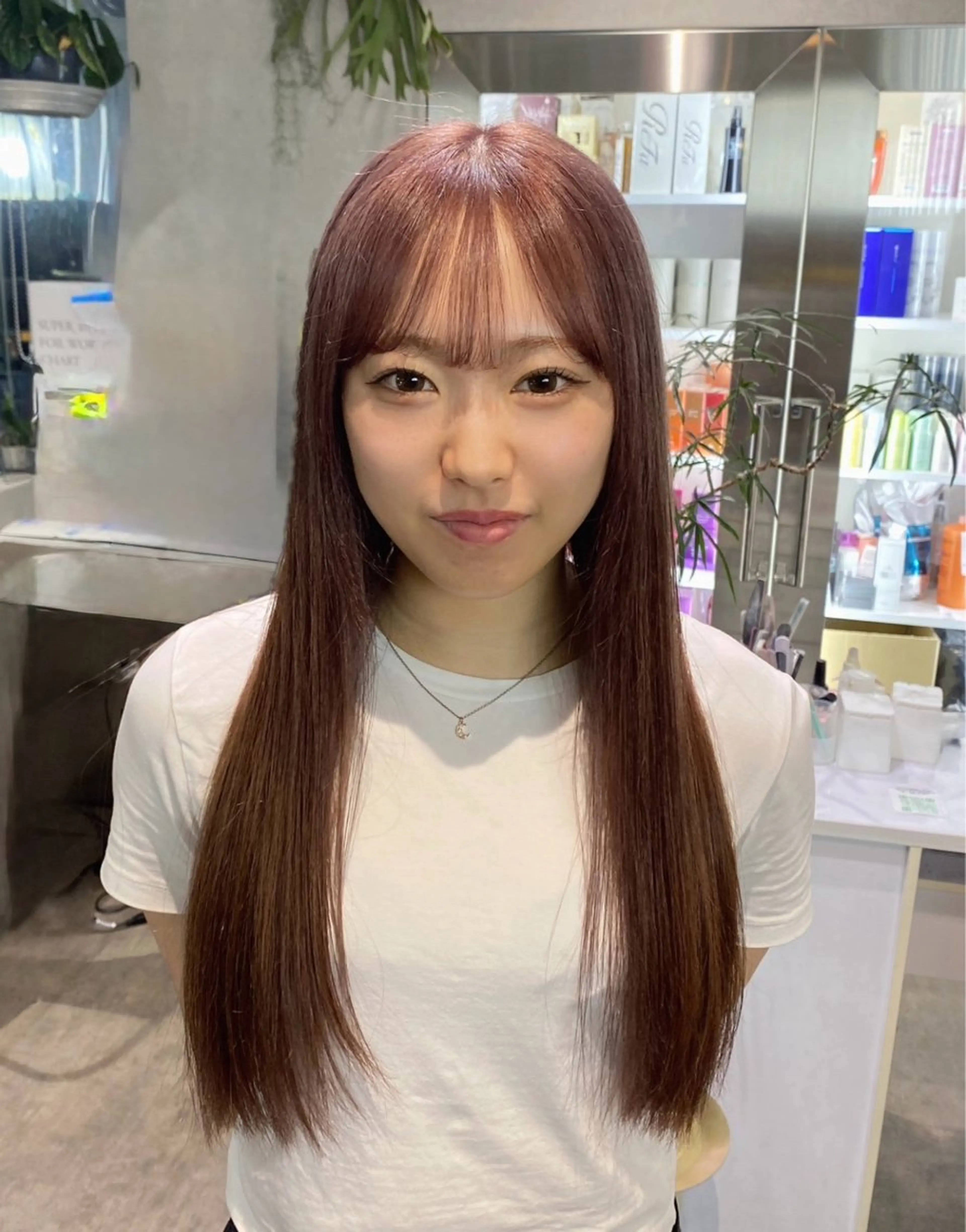 ロング カラー ヘアカラー トリートメント 透明感カラー🫧🎀 まりなのヘアスタイル