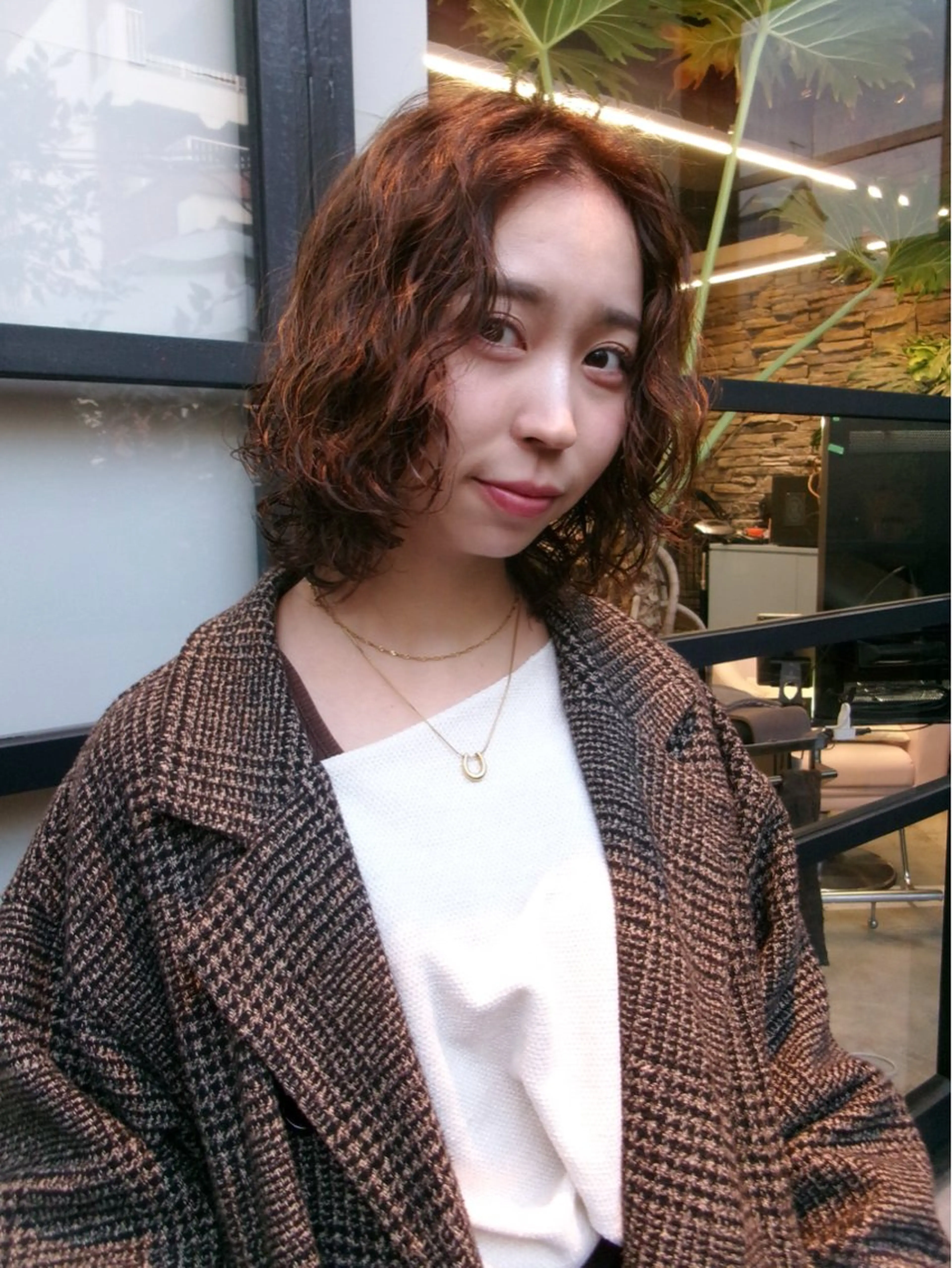 ショート パーマ ウルフカット カット パーマ トリートメント KEI パーマ/レイヤーのヘアスタイル