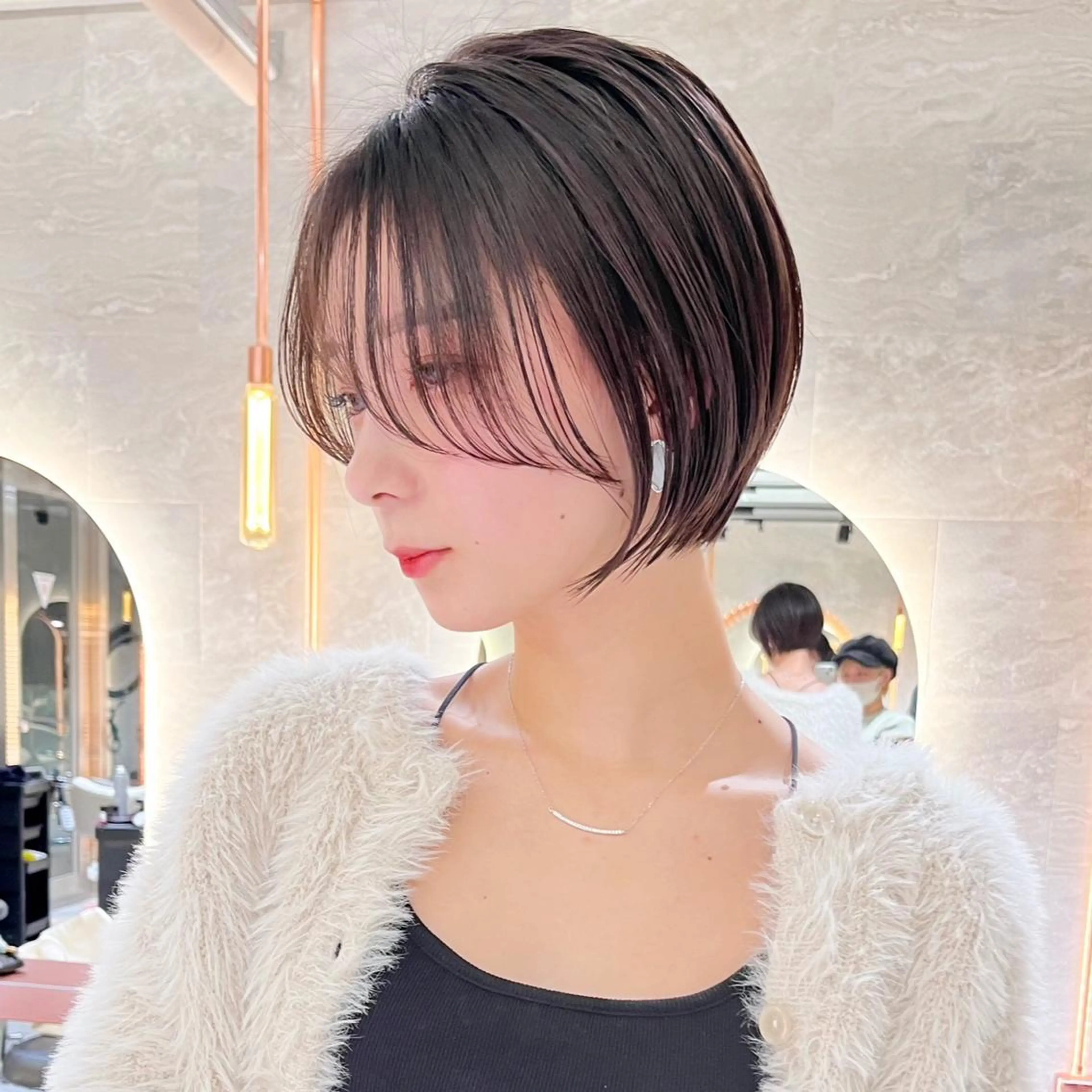 ショート カット hair salon AcRo 青山所属・表参道/髪質改善/ 大人ボブ/高野紅のヘアスタイル