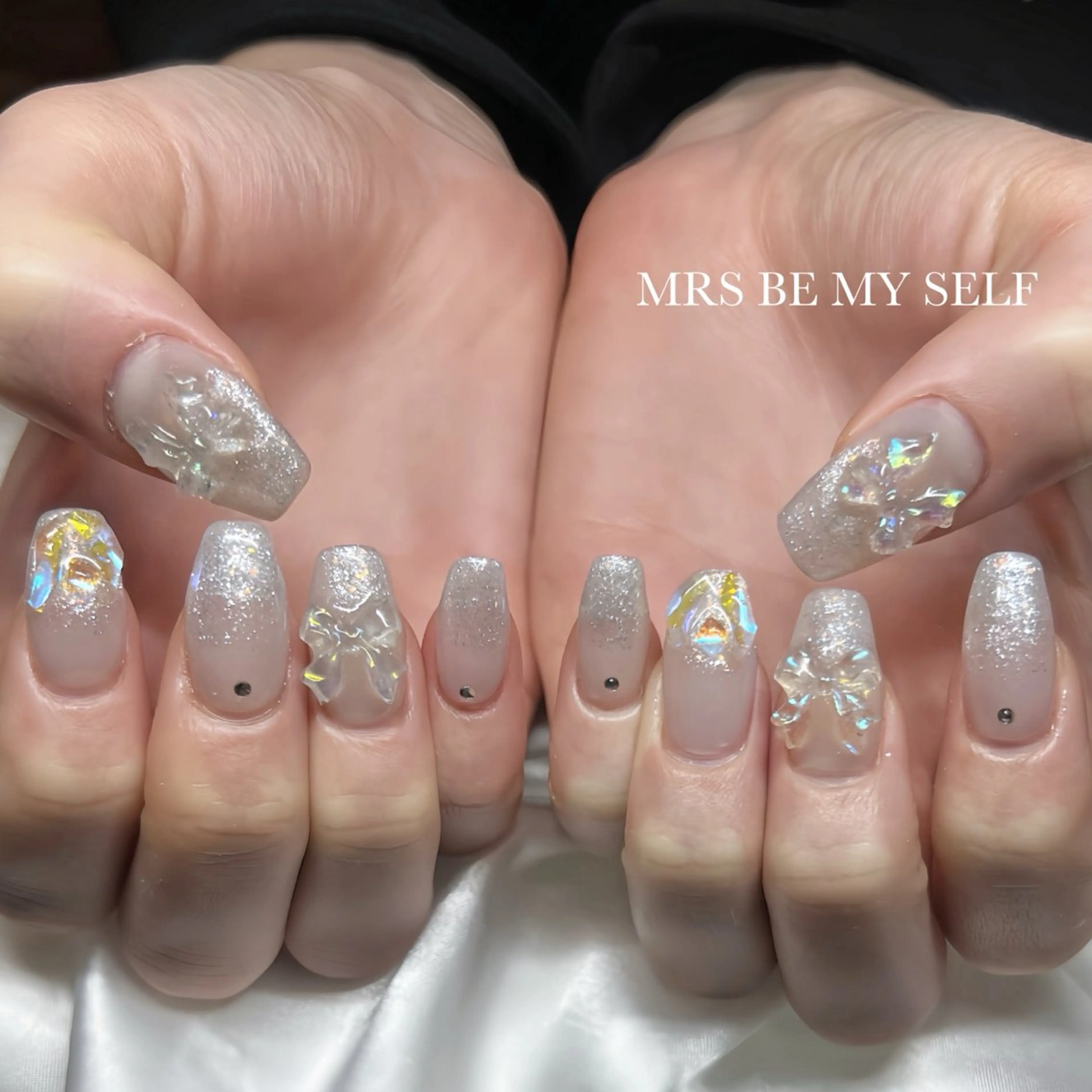 ネイル オーロラネイル グラデーション MRS/ miyu🎀のネイルデザイン