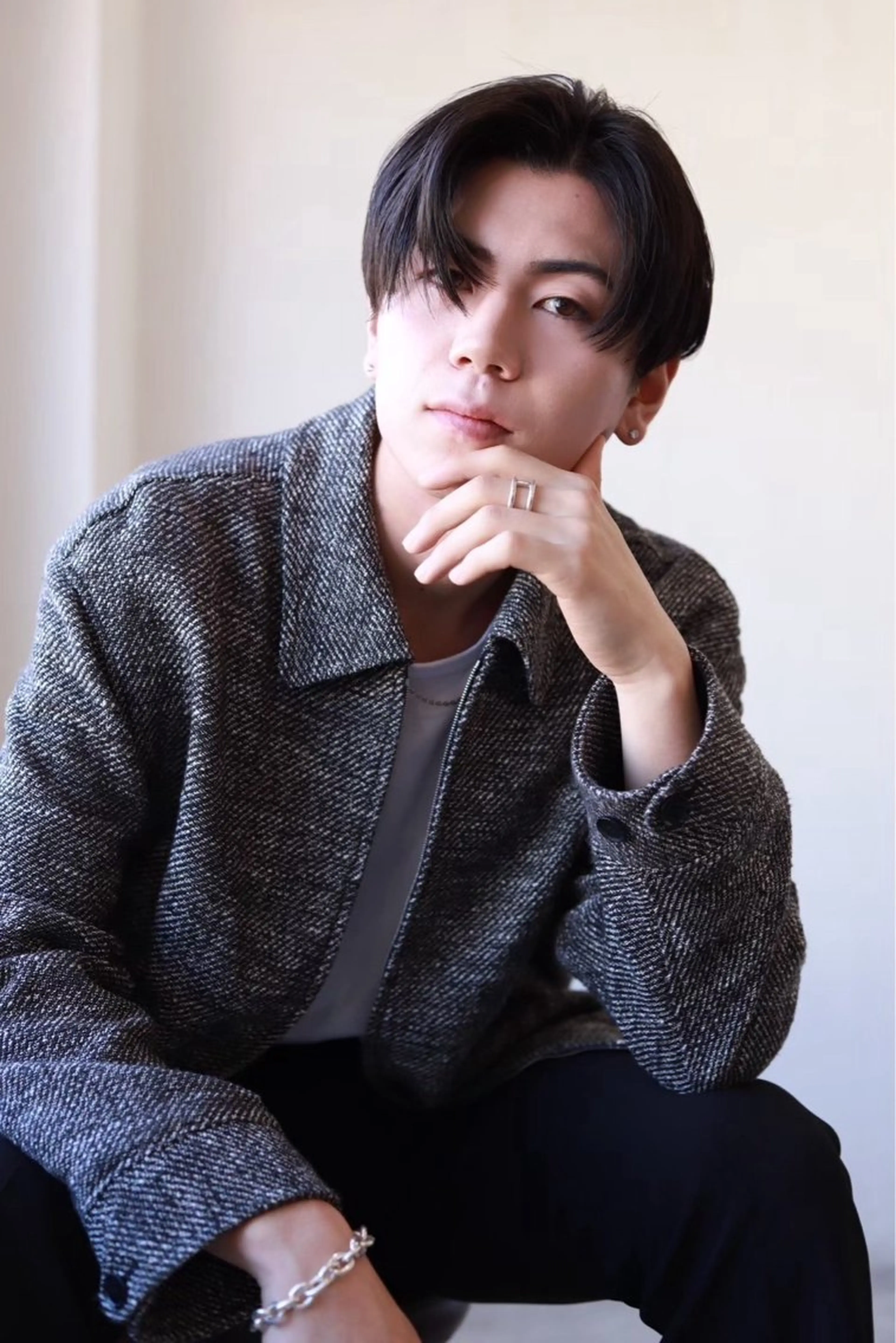 メンズ 中村 夏那のヘアスタイル