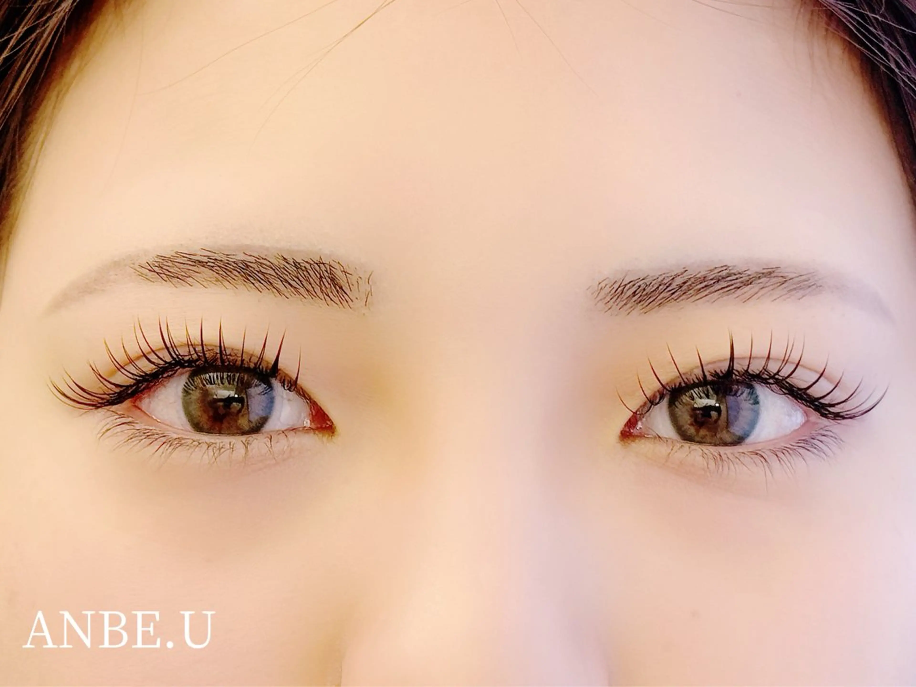 マツエク・マツパ ANBE.U   beauty salon所属・ー　ANBE.U ー　yunaのマツエク・マツパデザイン