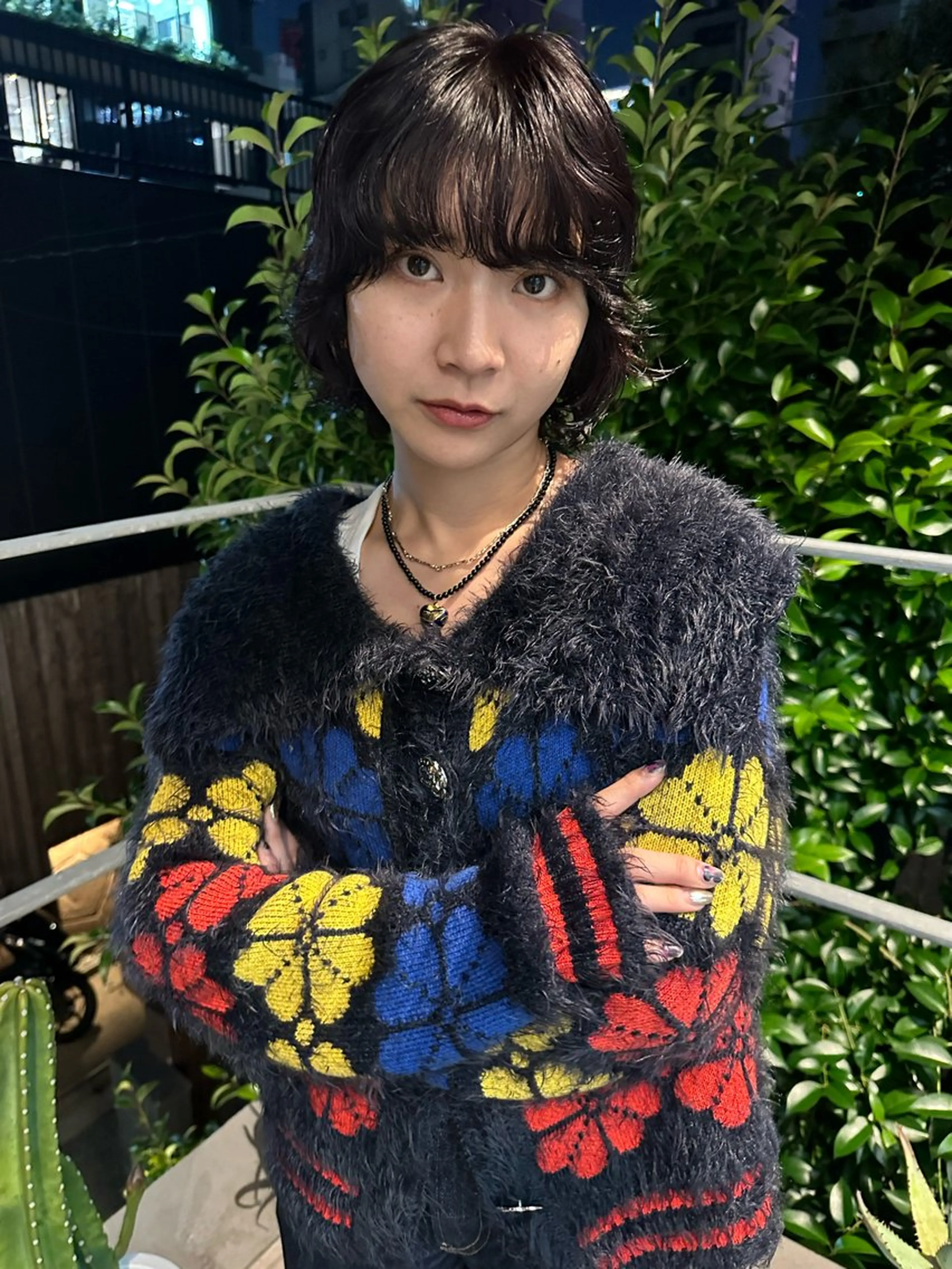 ショート パーマ ボブ/似合わせカット /ニュアンスカラーのヘアスタイル