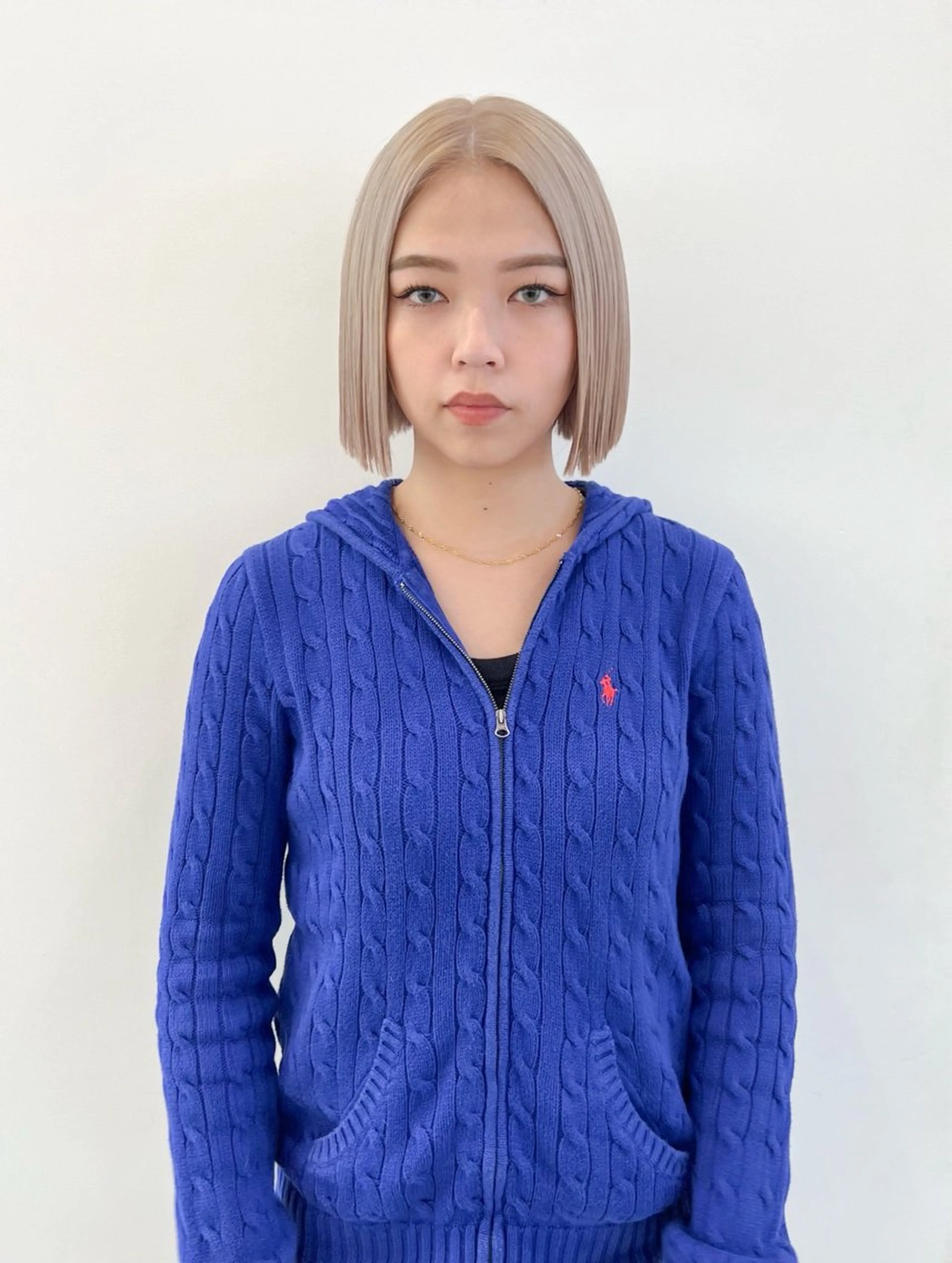 ミディアム カラー カット ヘアカラー トリートメント つくばUtooe's 副店長　寺沢颯のヘアスタイル