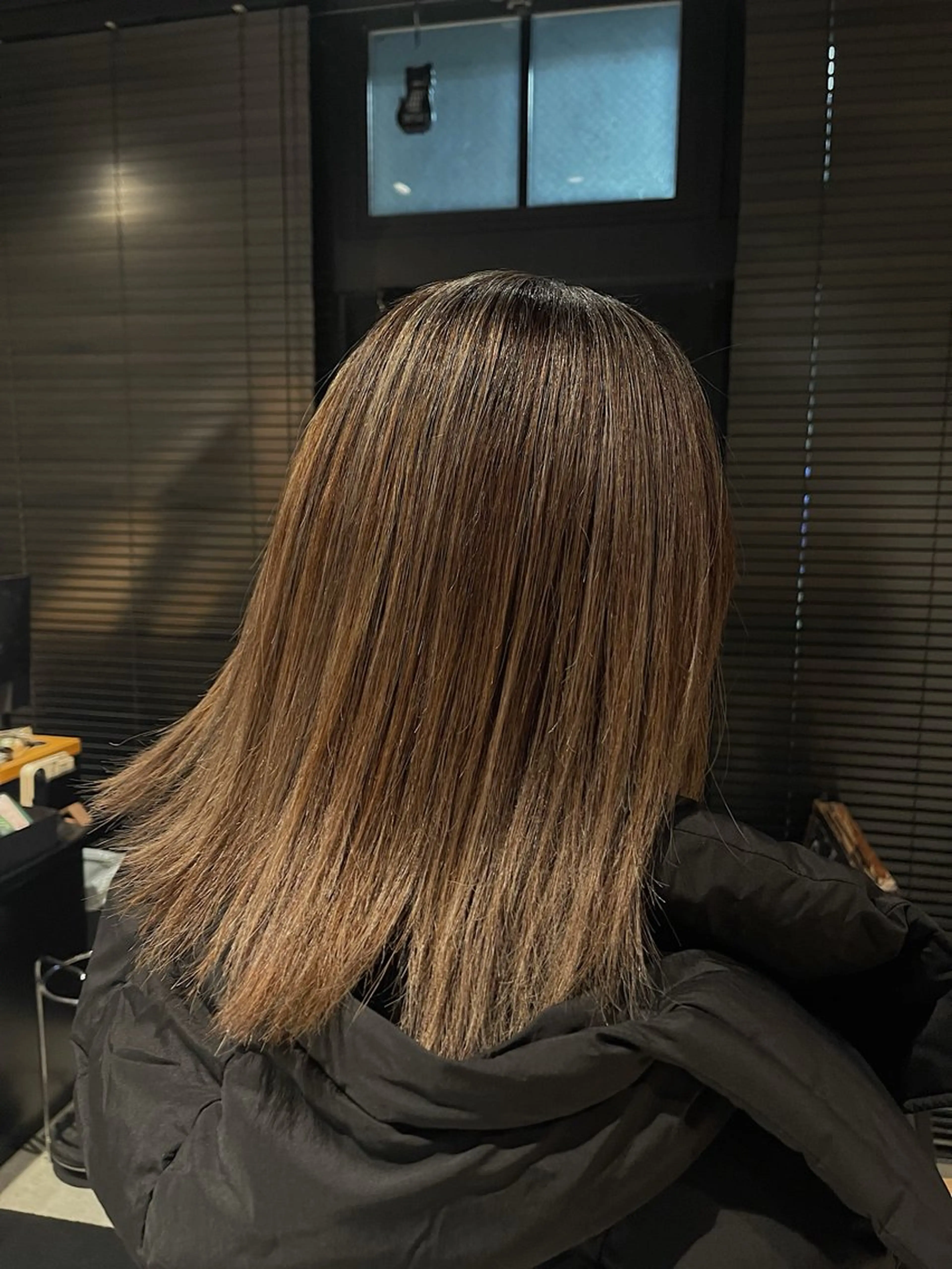 セミロング カラー rin 🖤〈大宮〉のヘアスタイル