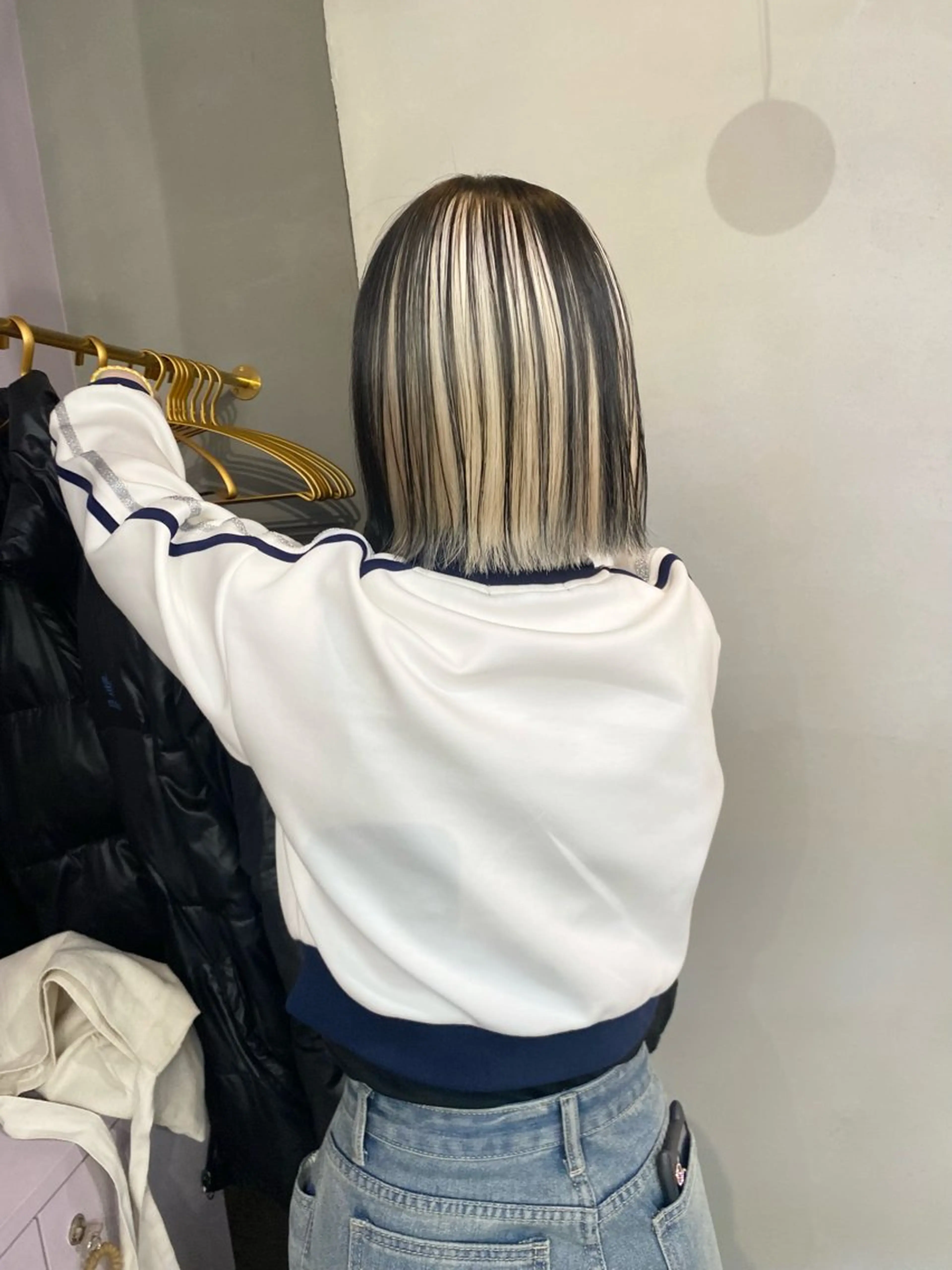 ショート カラー ヘアカラー 前橋 姫奈のヘアスタイル