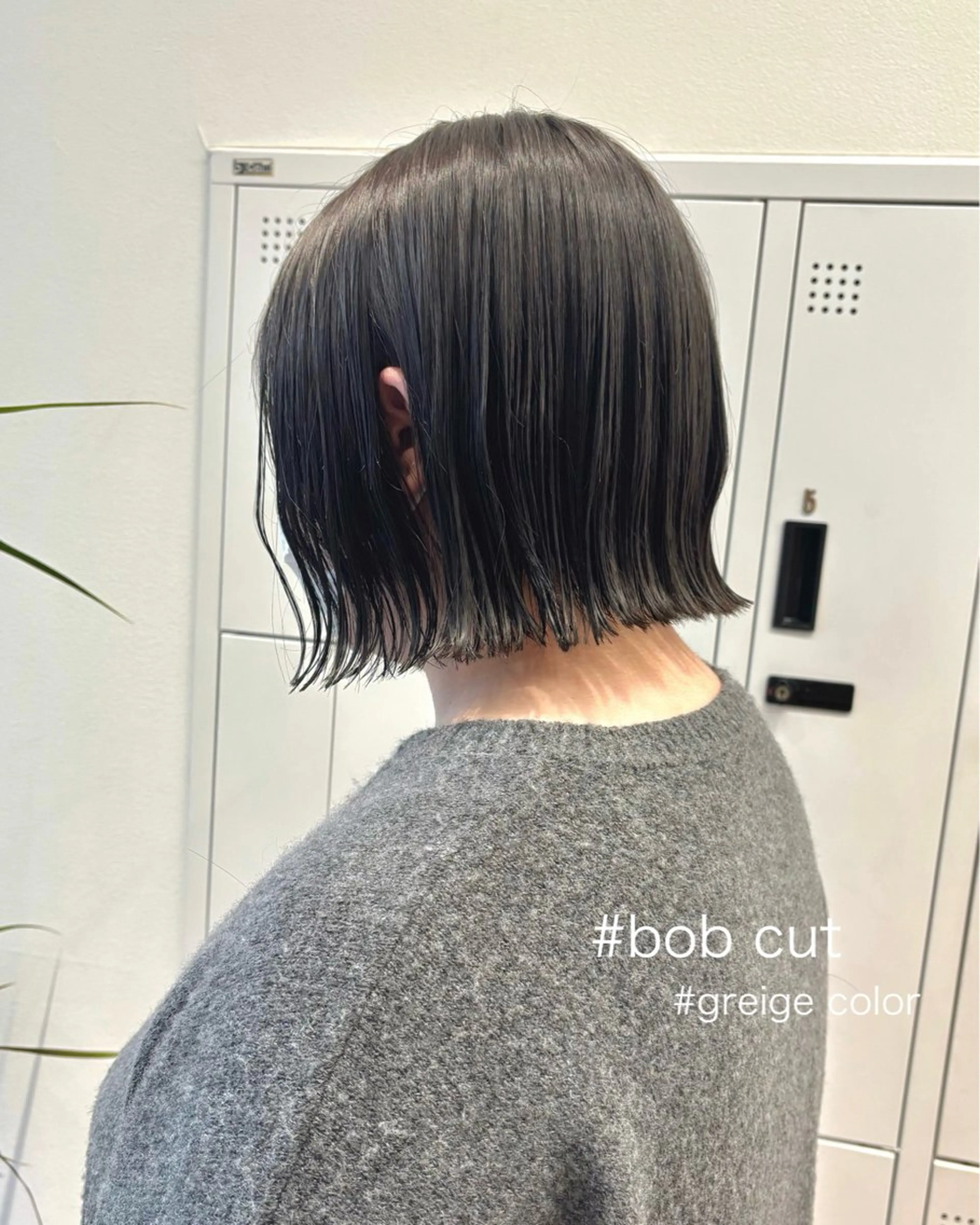 ショート カラー 切りっぱなしボブ ボブ パーマ/暖色/ボブ イワタテ🇰🇷のヘアスタイル