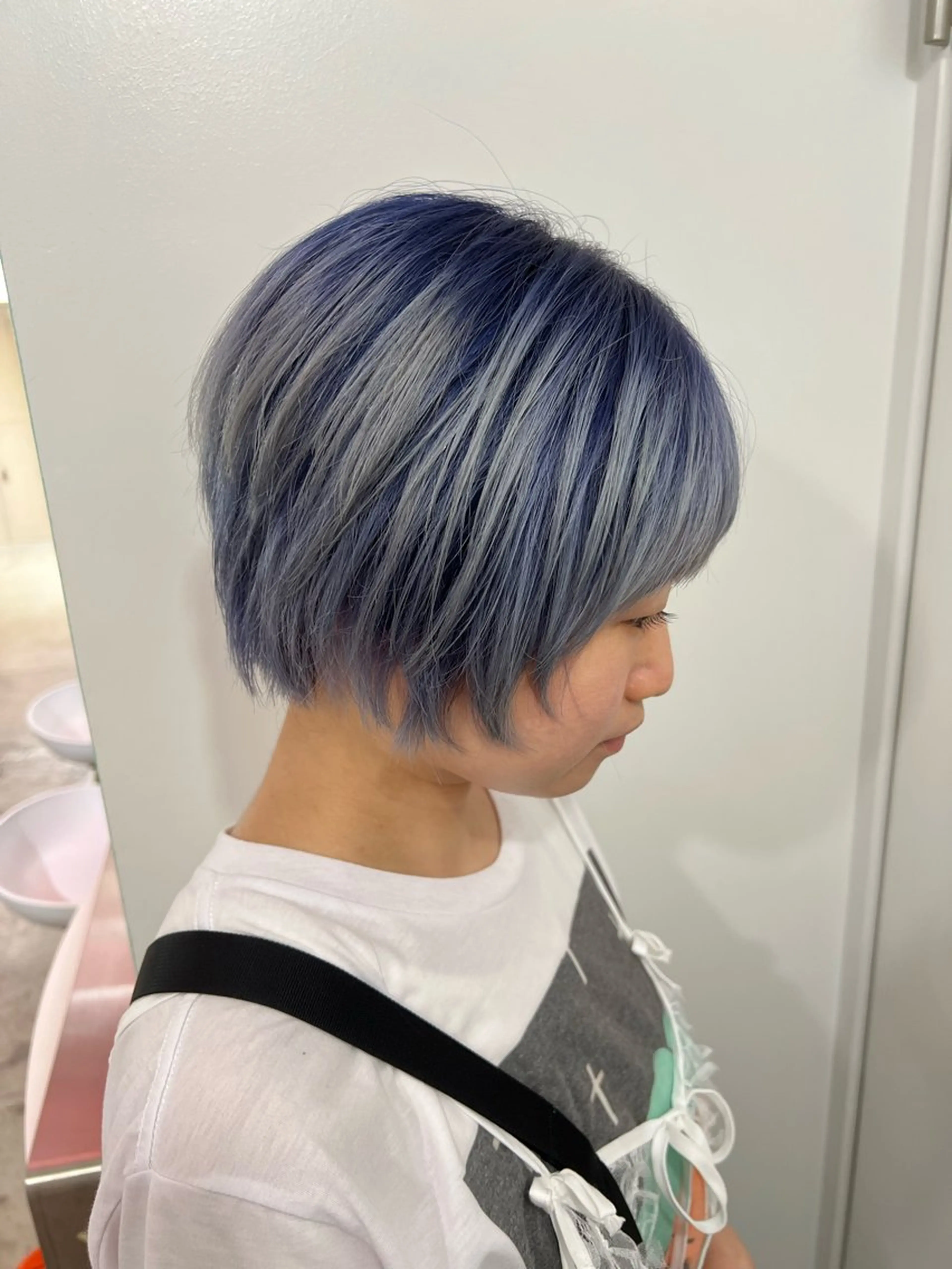 ショート 💥ウルフカット デザインあんな💥のヘアスタイル