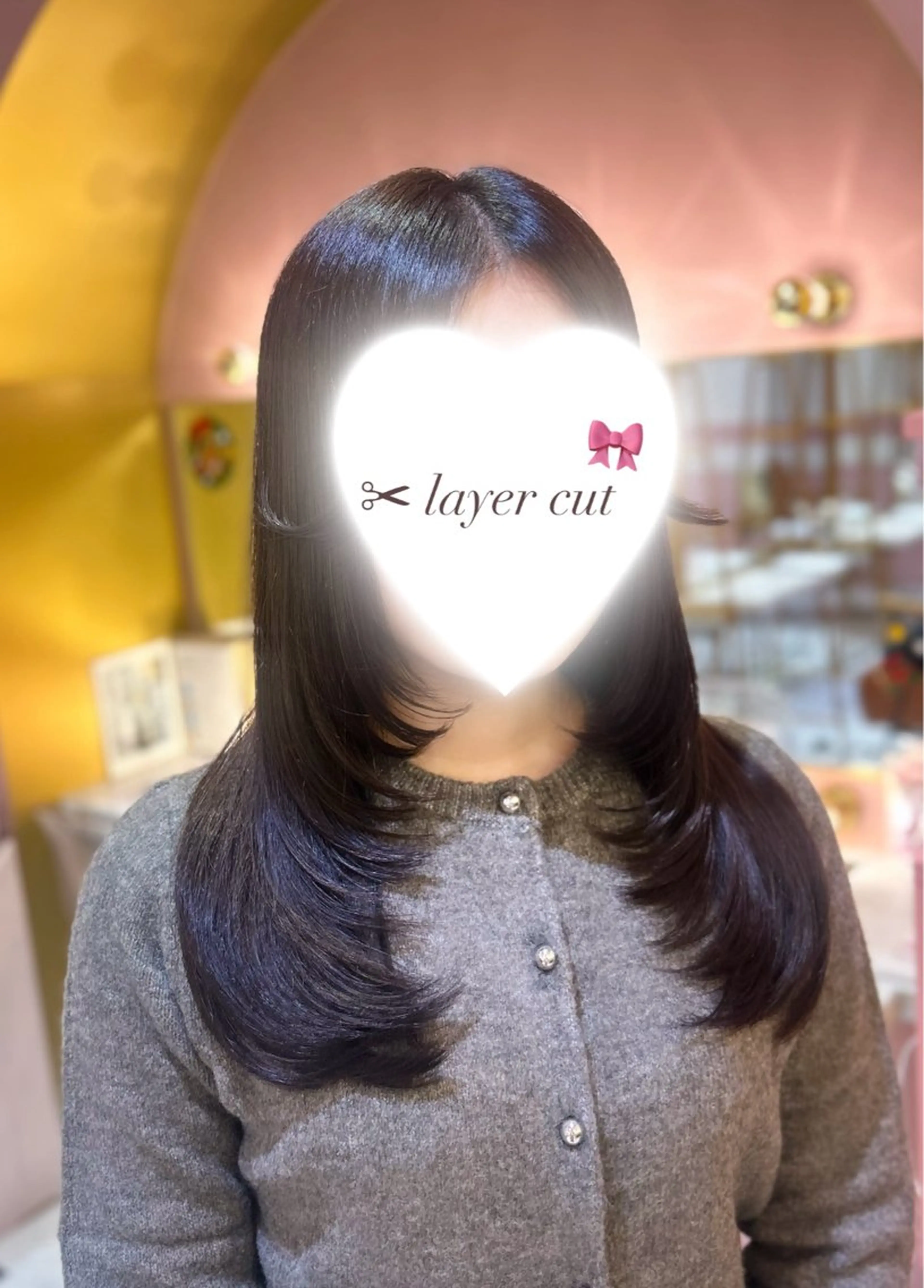 ミディアム カット 横浜/レイヤー/ボブ shiira👼🏻のヘアスタイル