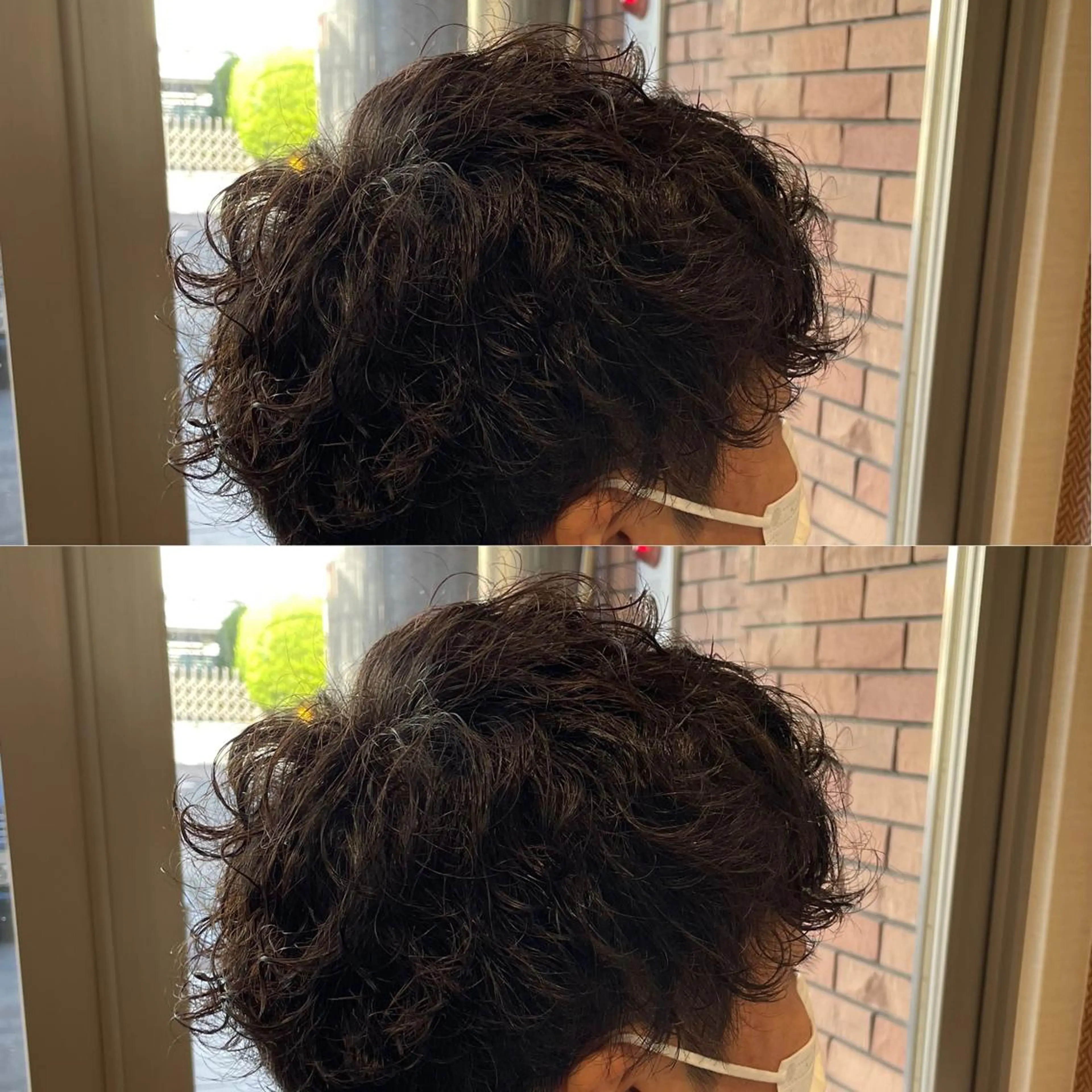 パーマ メンズ メンズパーマ イルミナカラー/レイ ヤーカット/三好春奈のヘアスタイル