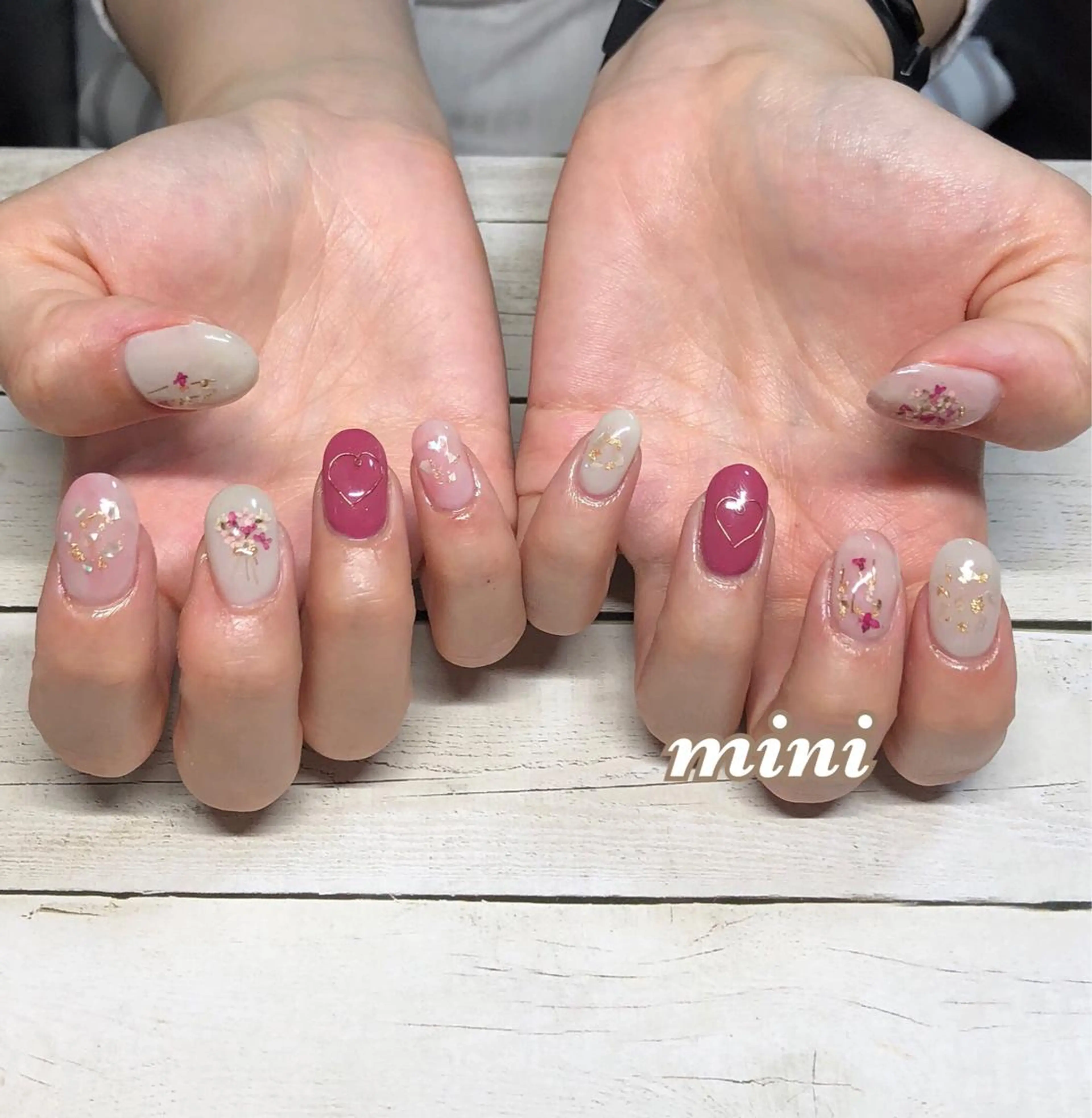 ネイル ハンドネイル いそやま あつこのネイルデザイン