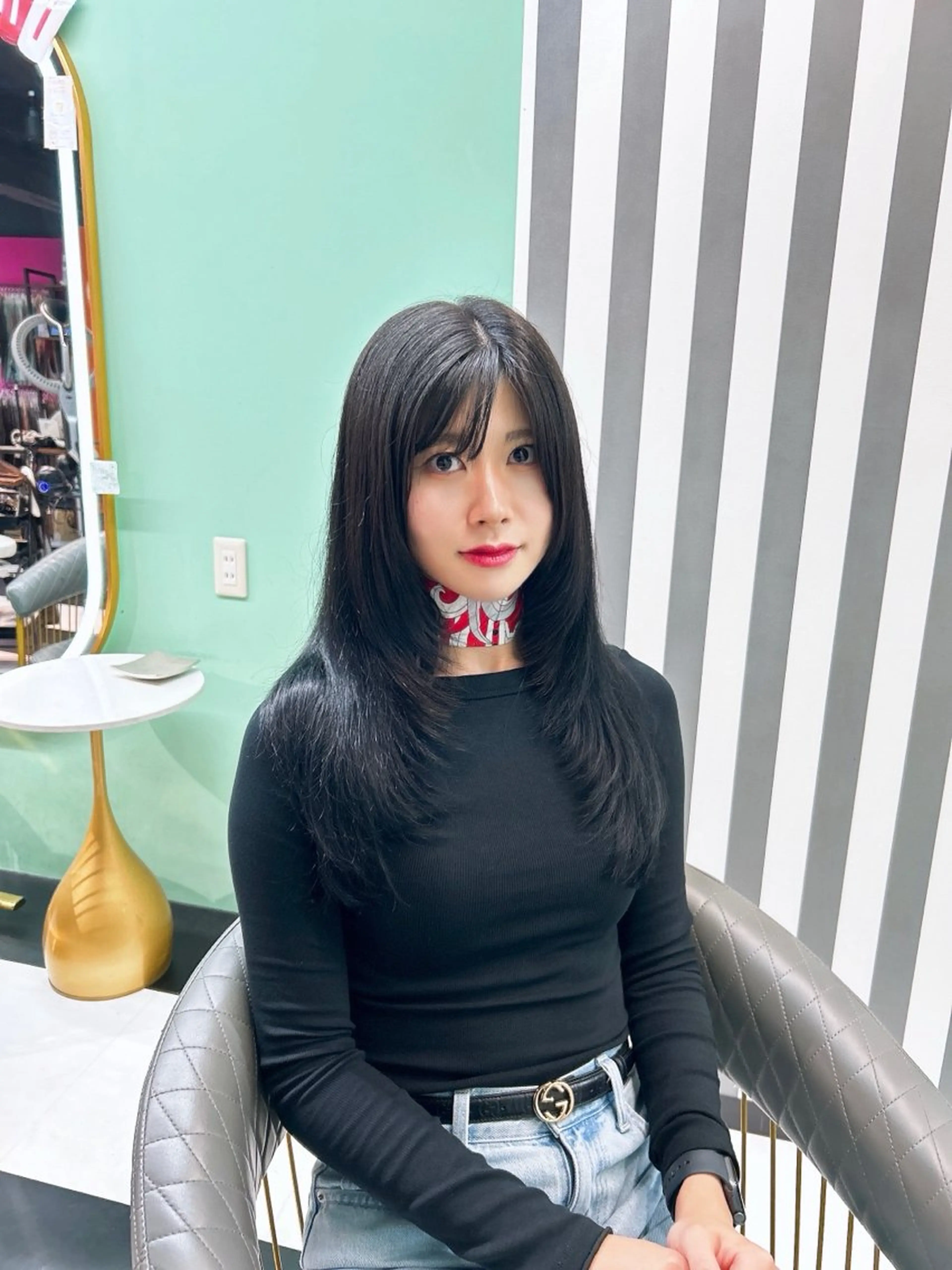 ロングレイヤーやりたい方！プルエクステプラチナ80本​〜​の写真