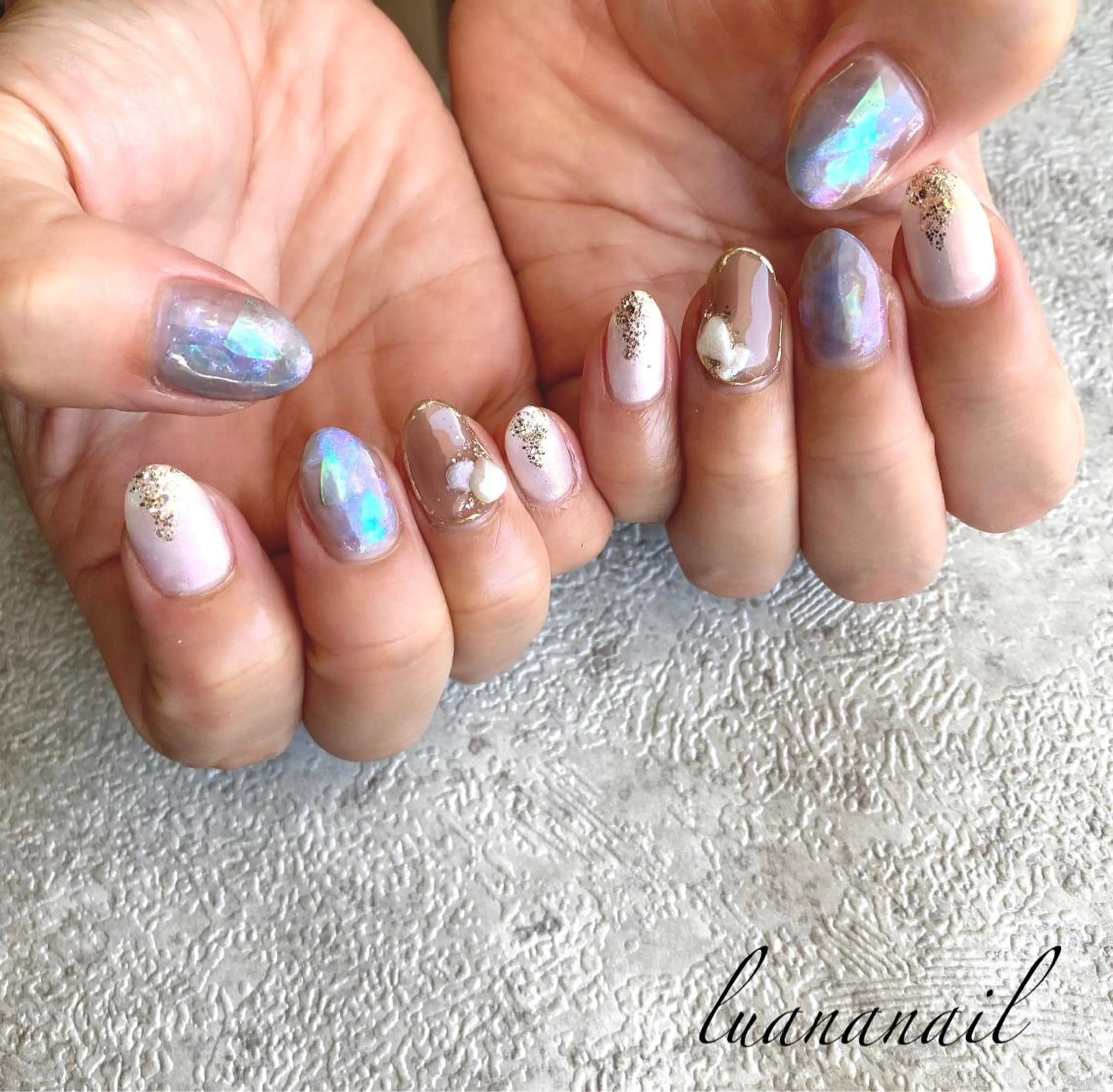 ネイル ハンドネイル luana nailのネイルデザイン