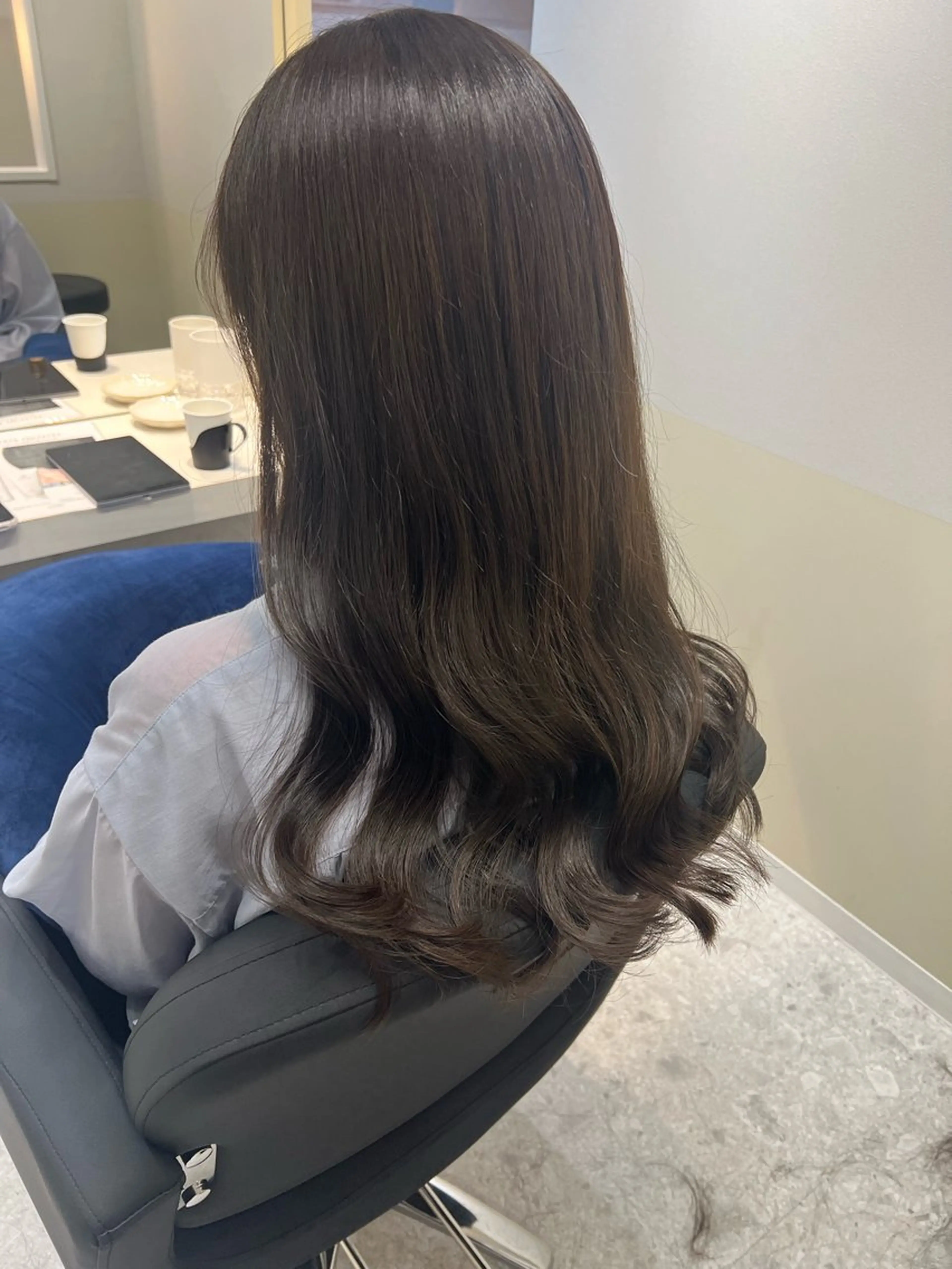 🩵カット+高発色アディクシーカラー+超音波COTAプレミークトリートメント🩵（再来様は別途指名料500円）の写真