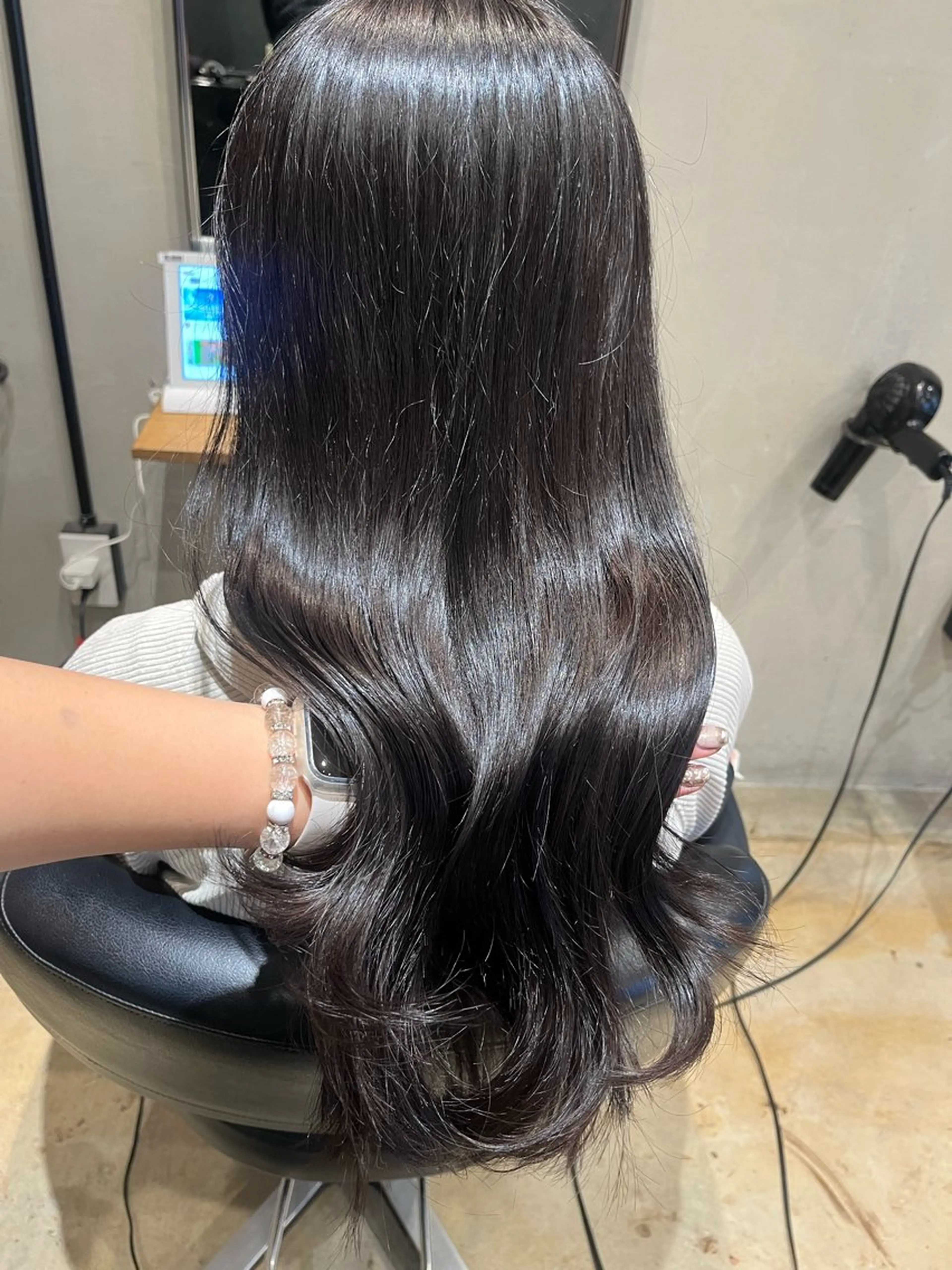 カラー ブラウンカラー こまつばらみお/レイ ヤー/ダブルカラーのヘアスタイル