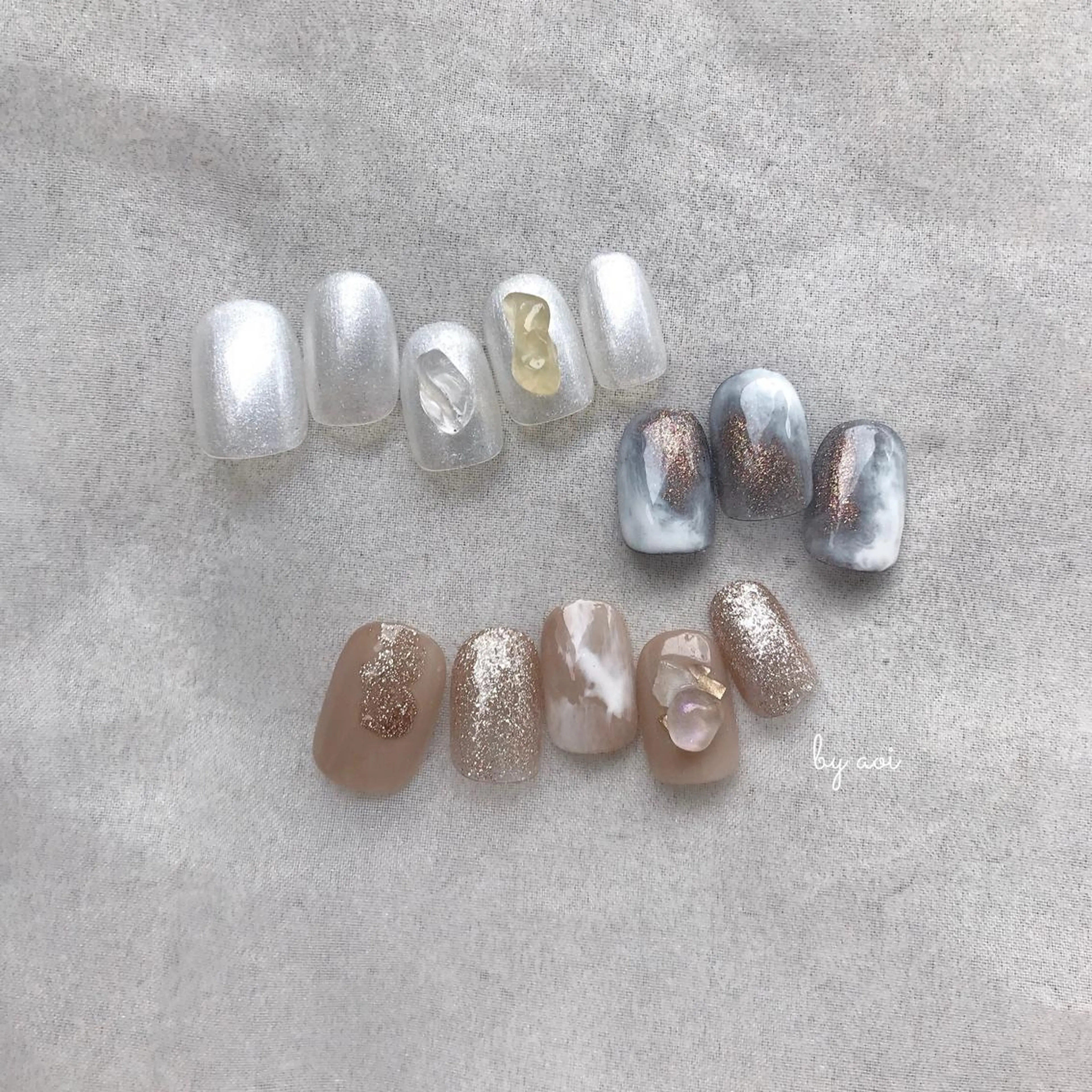 ネイル キラキラネイル Utopia nail_のネイルデザイン