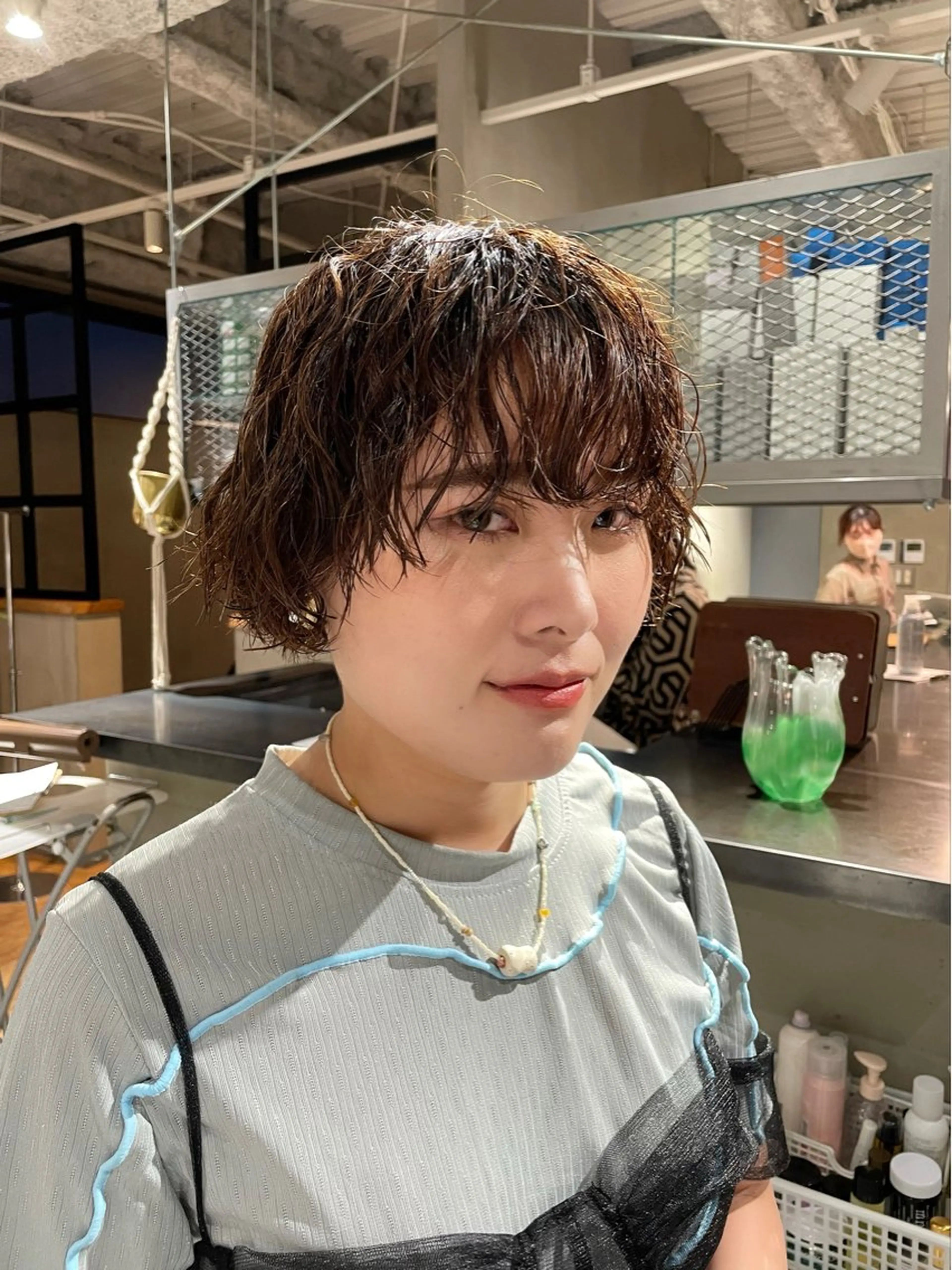 ショート アカリ /パーマスタイルのヘアスタイル