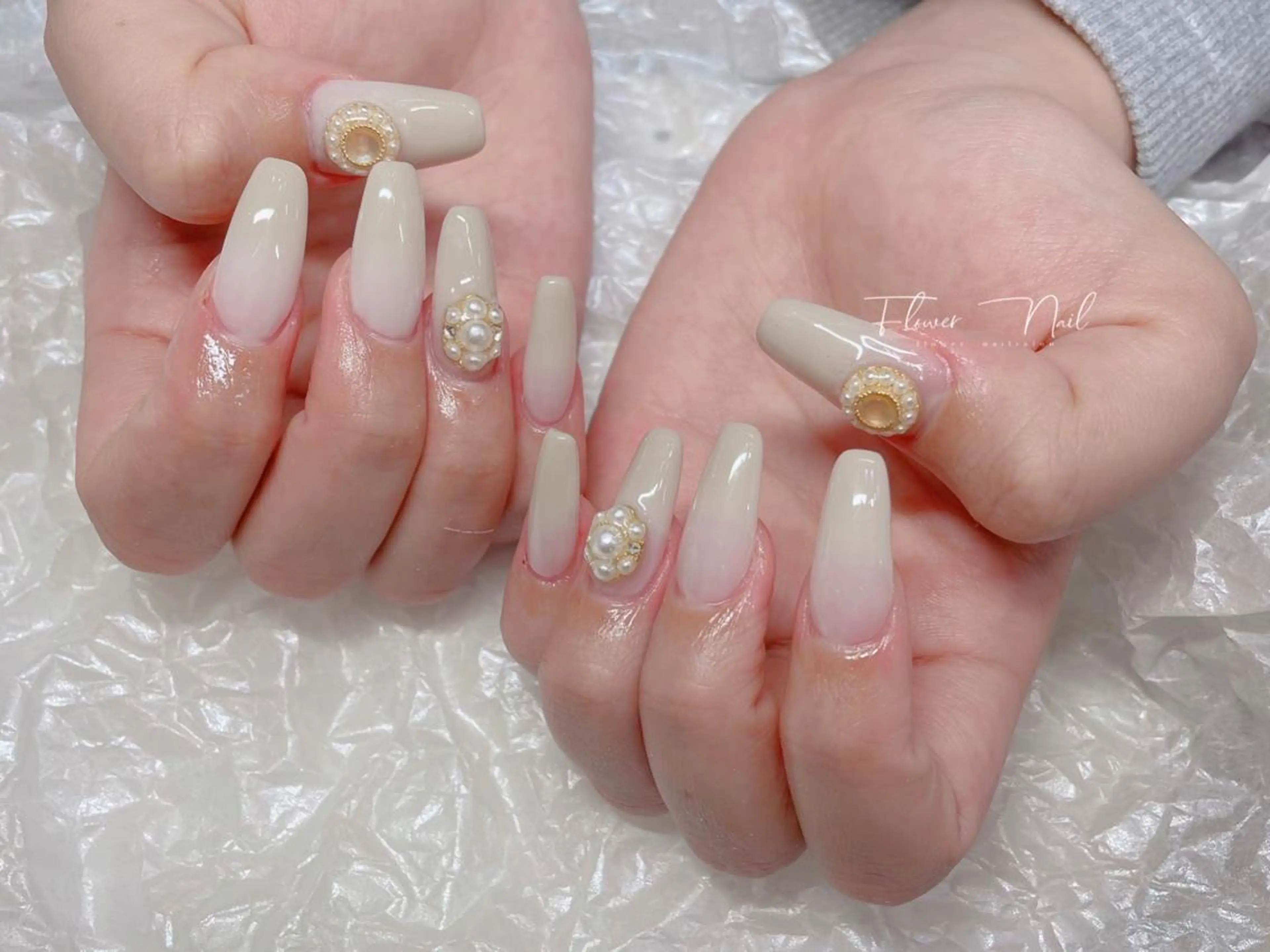 ネイル Flower nailのネイルデザイン