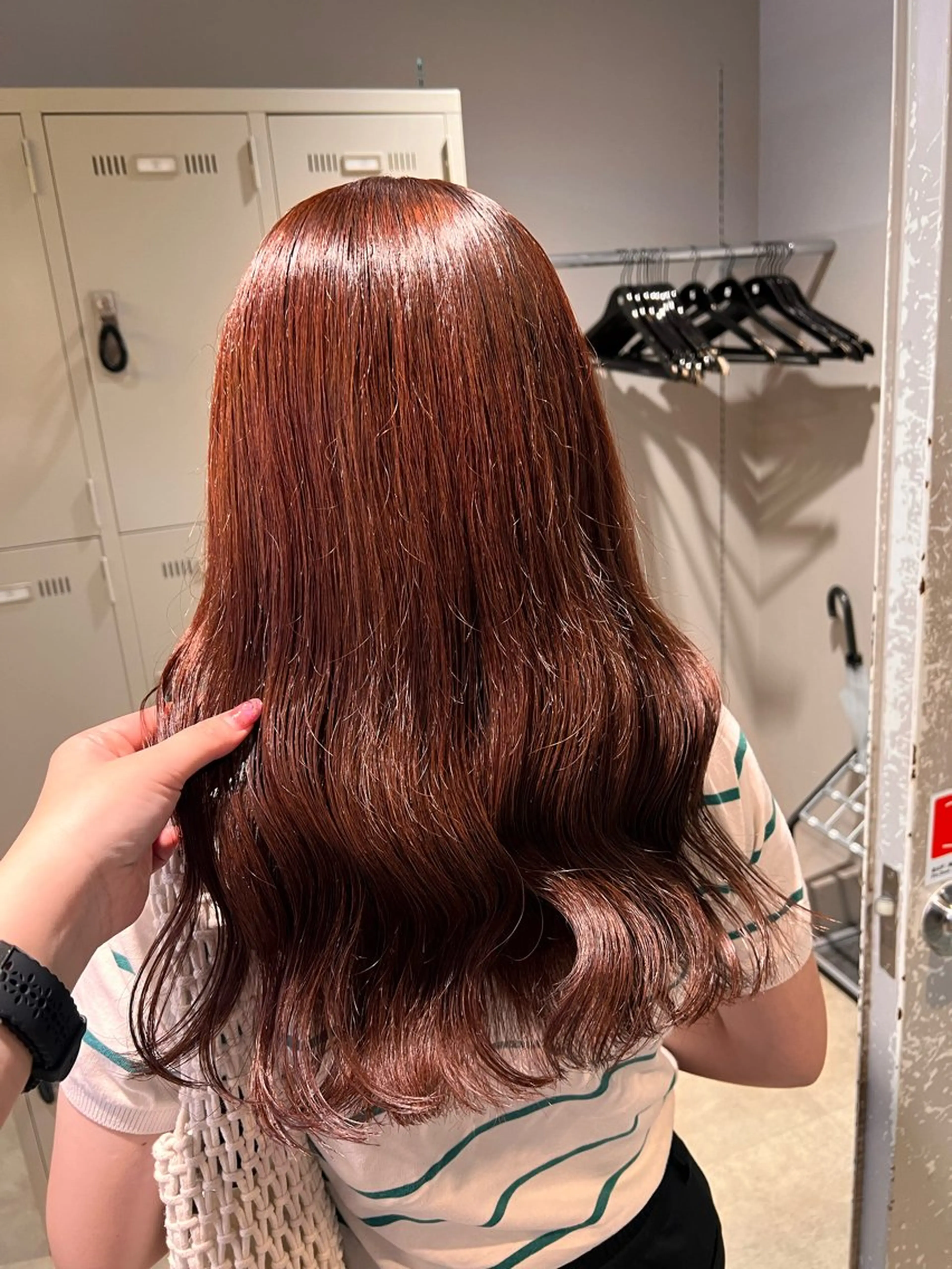 セミロング 💖札幌カラー 指名No.1💖玲奈のヘアスタイル
