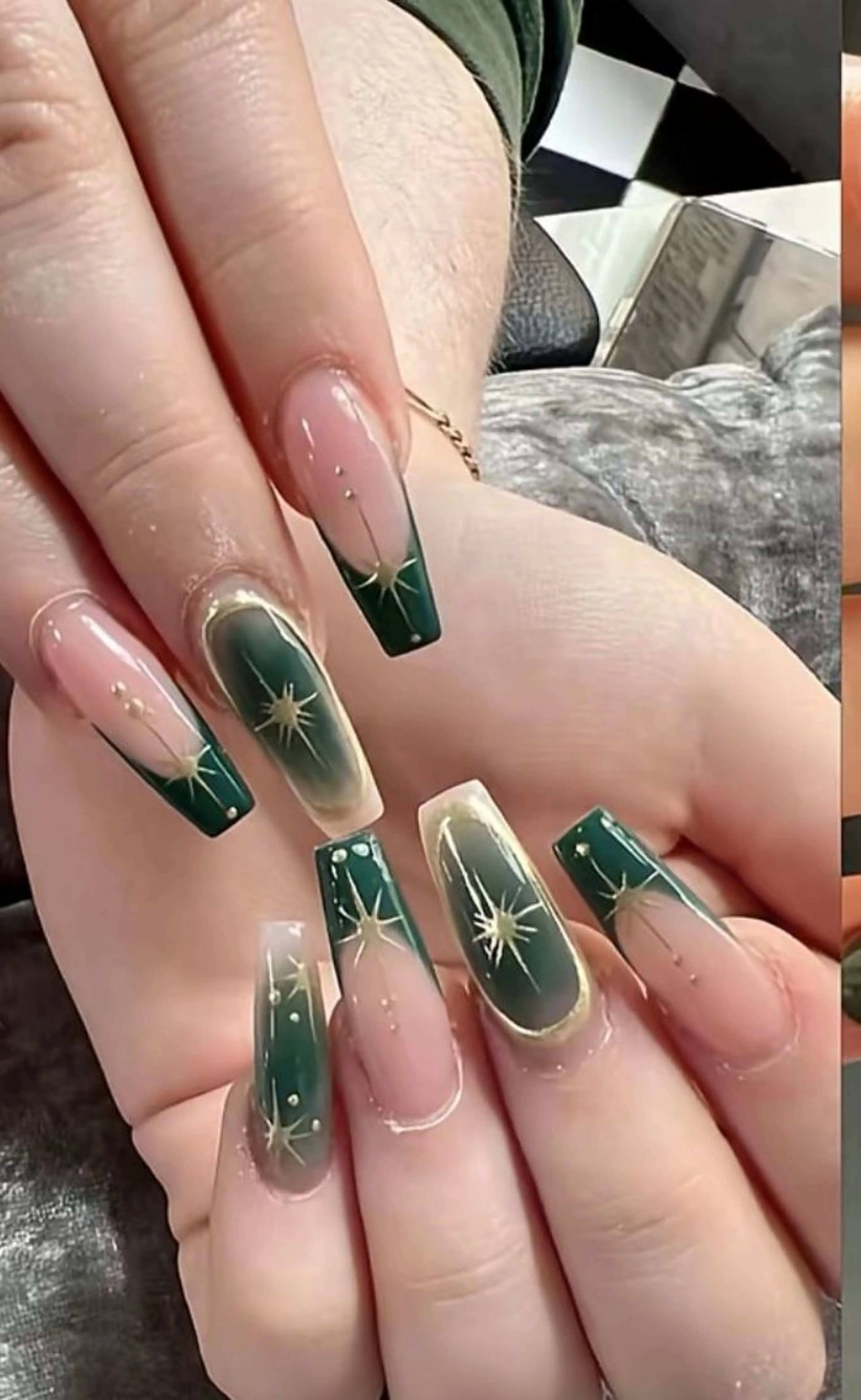 カラー グラデーションカラー ハンドネイル AIN Nailのネイルデザイン