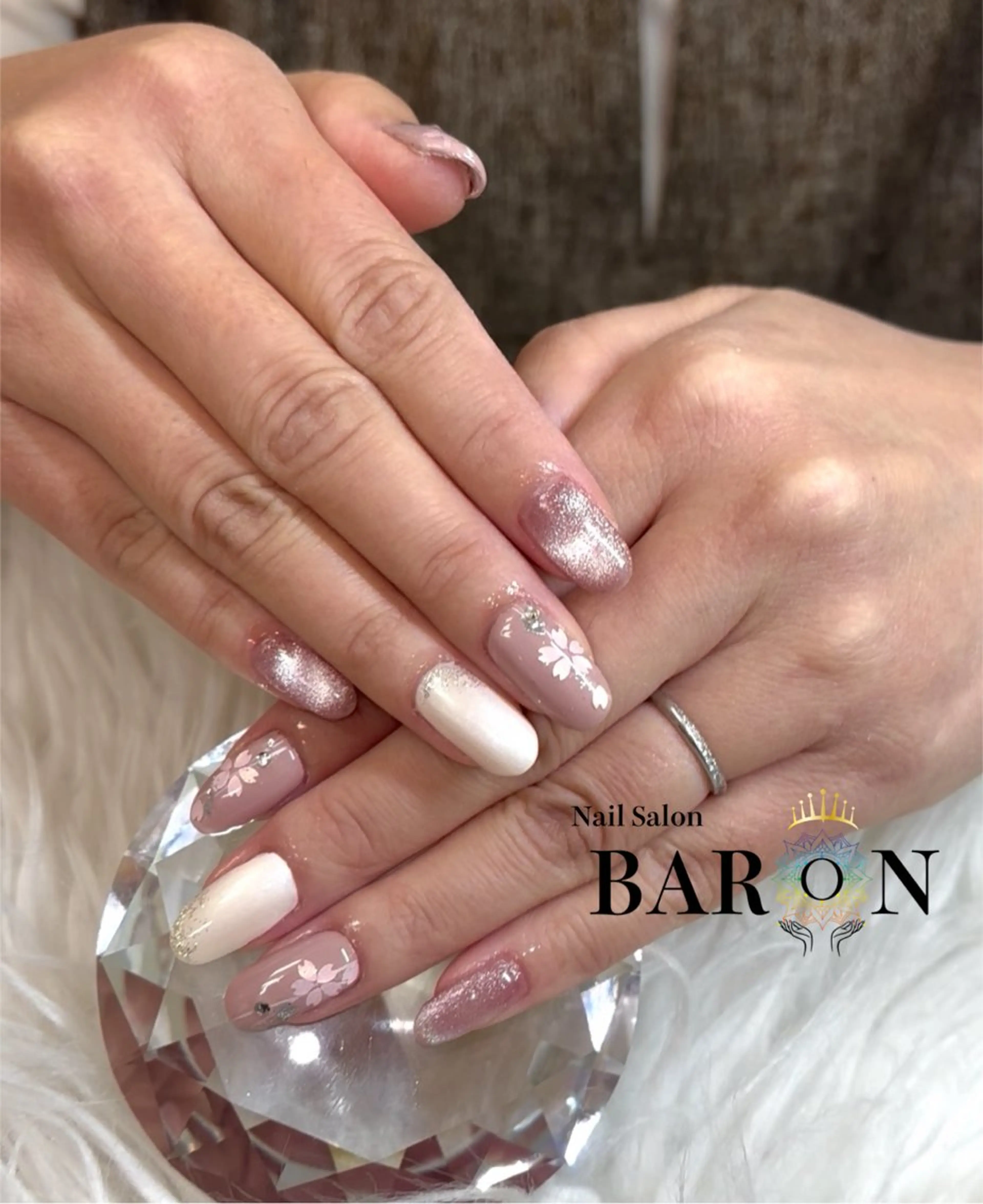 ネイル 春ネイル BARON tomonaのネイルデザイン