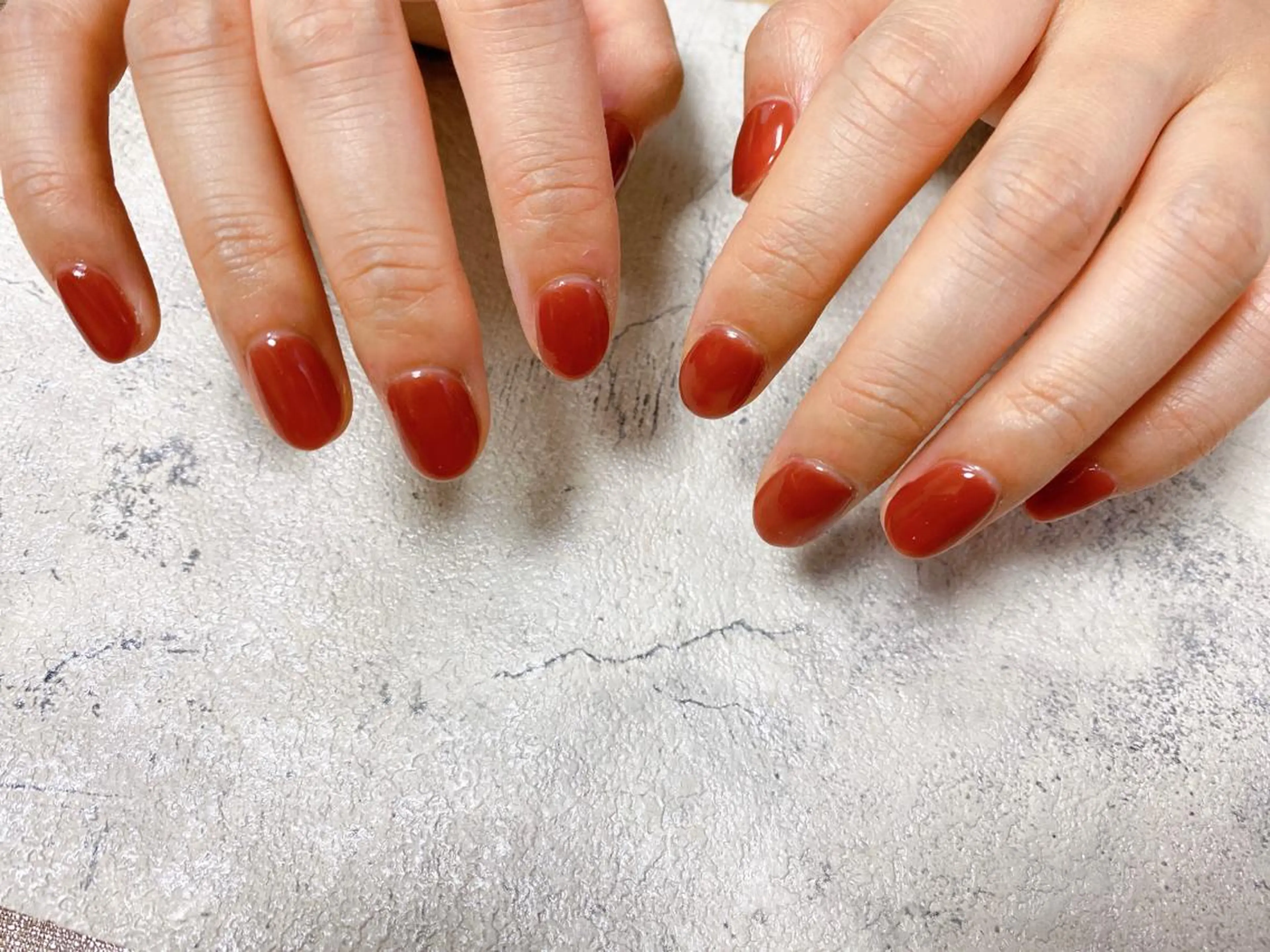 ネイル ワンカラーネイル ハンドネイル mogunail &blowのネイルデザイン