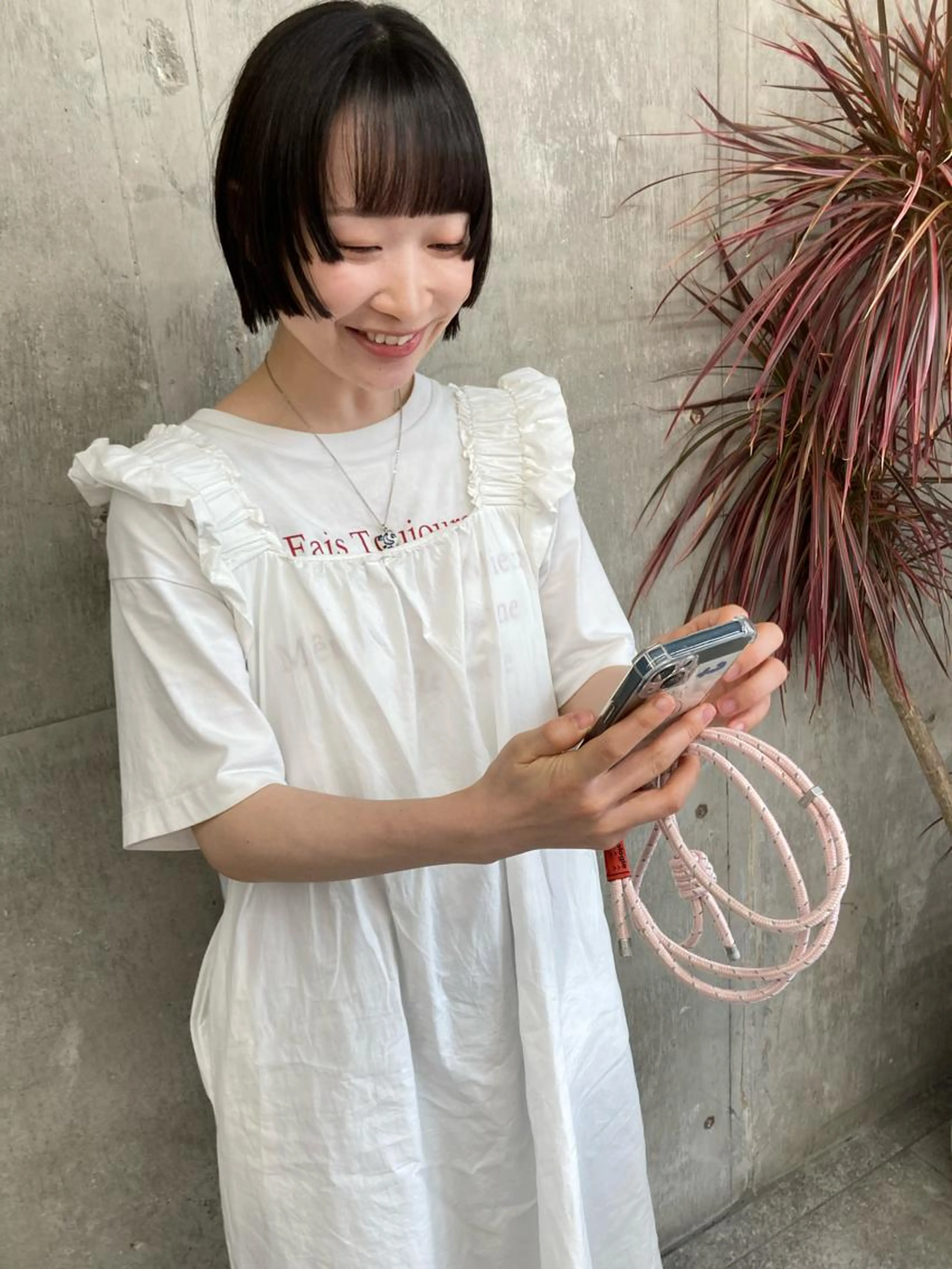 【ご新規様】【髪質改善】似合わせカット+前髪ストレートの写真