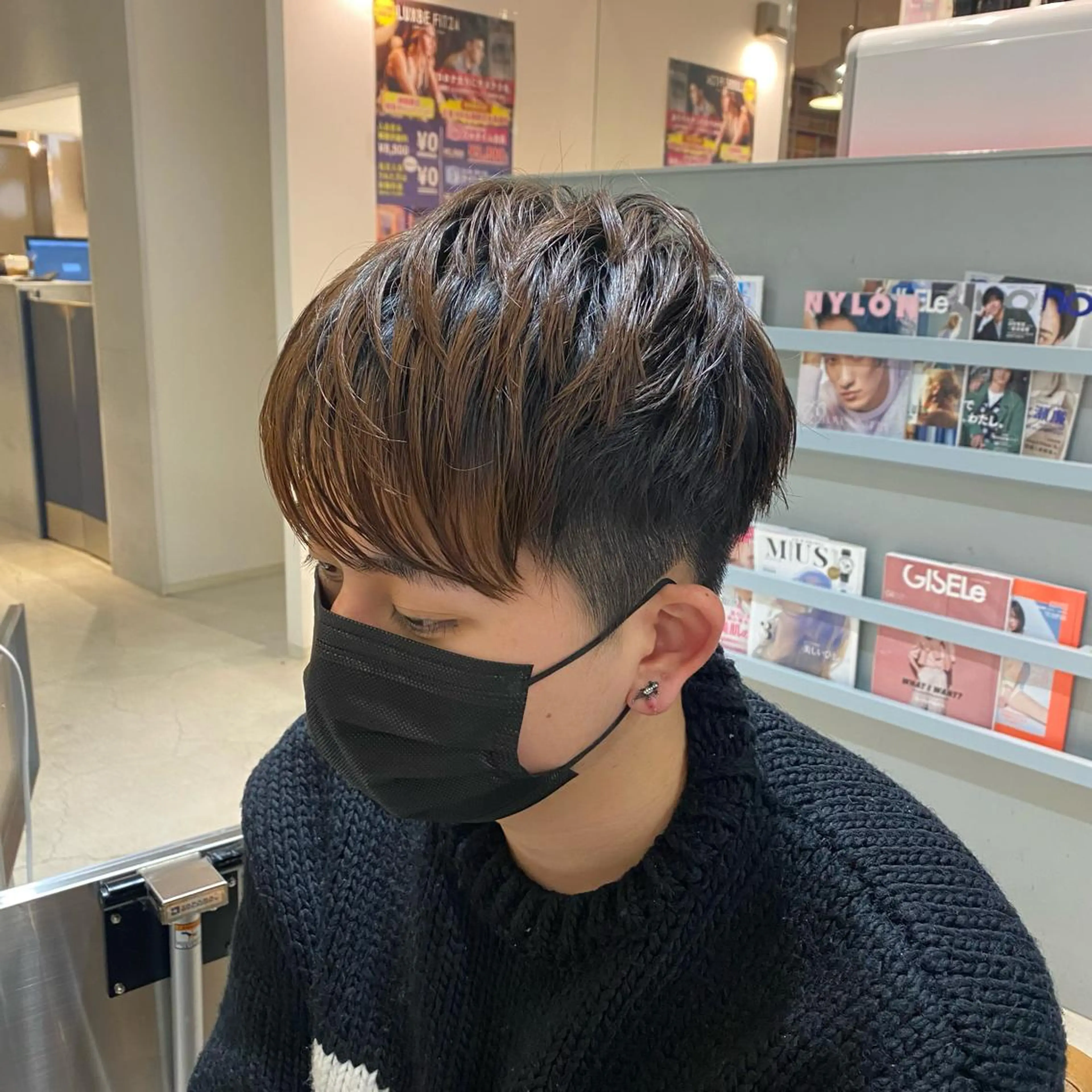 メンズ 韓国・網紅 🦋HONOKA🦋のヘアスタイル