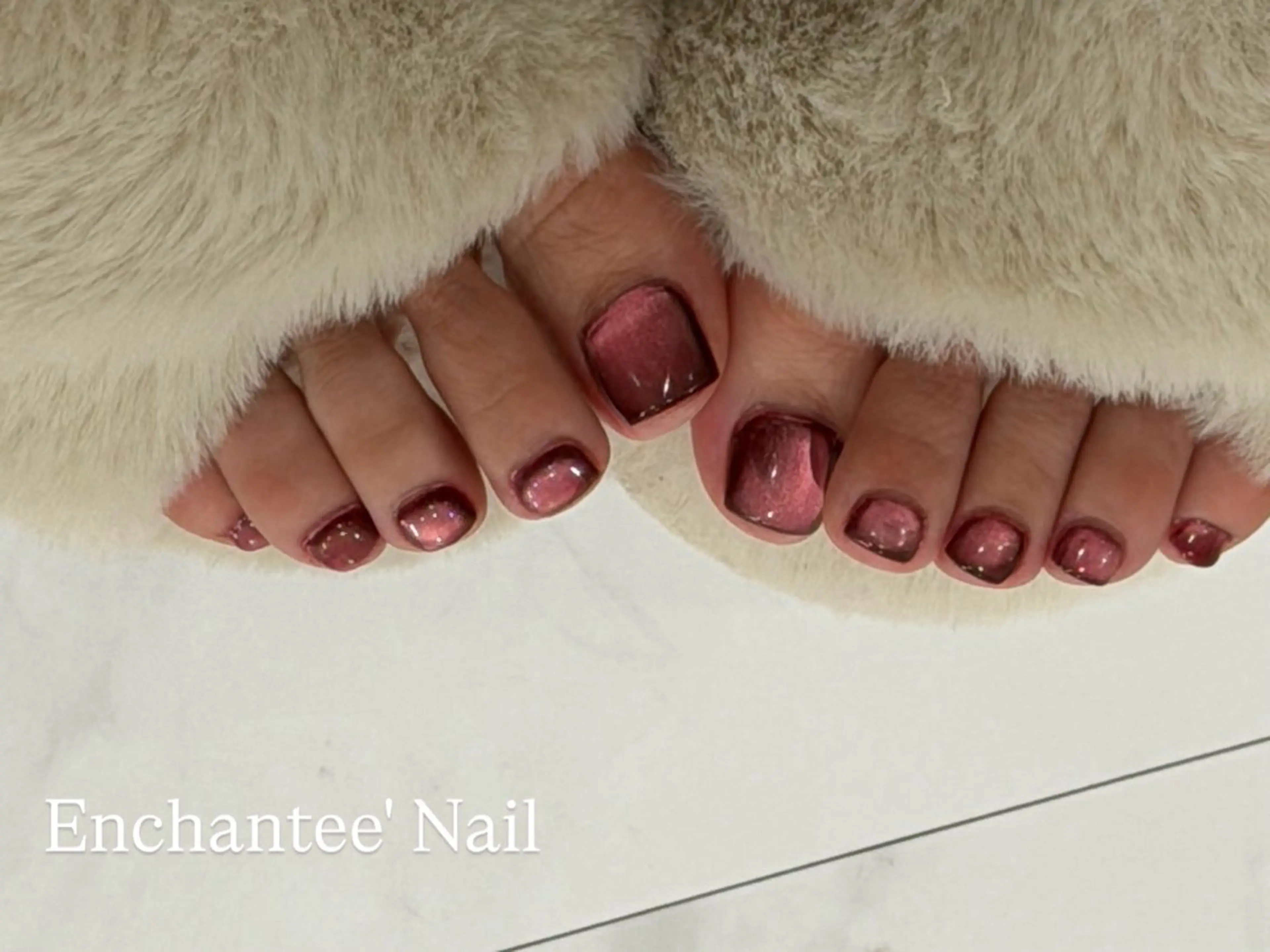 ネイル フットネイル enchantee nail所属・Enchantée yukaのネイルデザイン