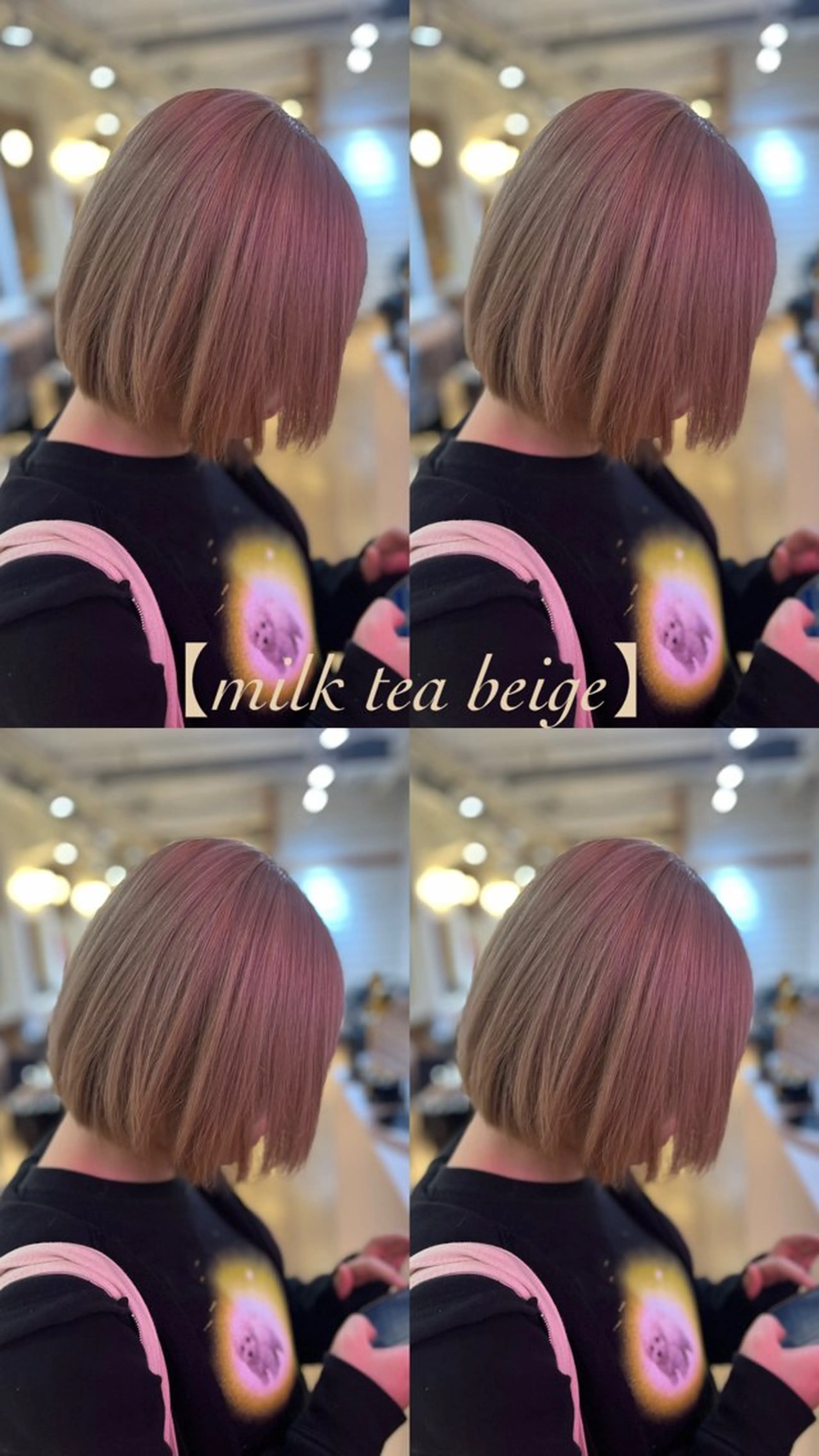 ショート カット ヘアカラー 【ブロンド】【ベージ ュ系】TAKUMAのヘアスタイル