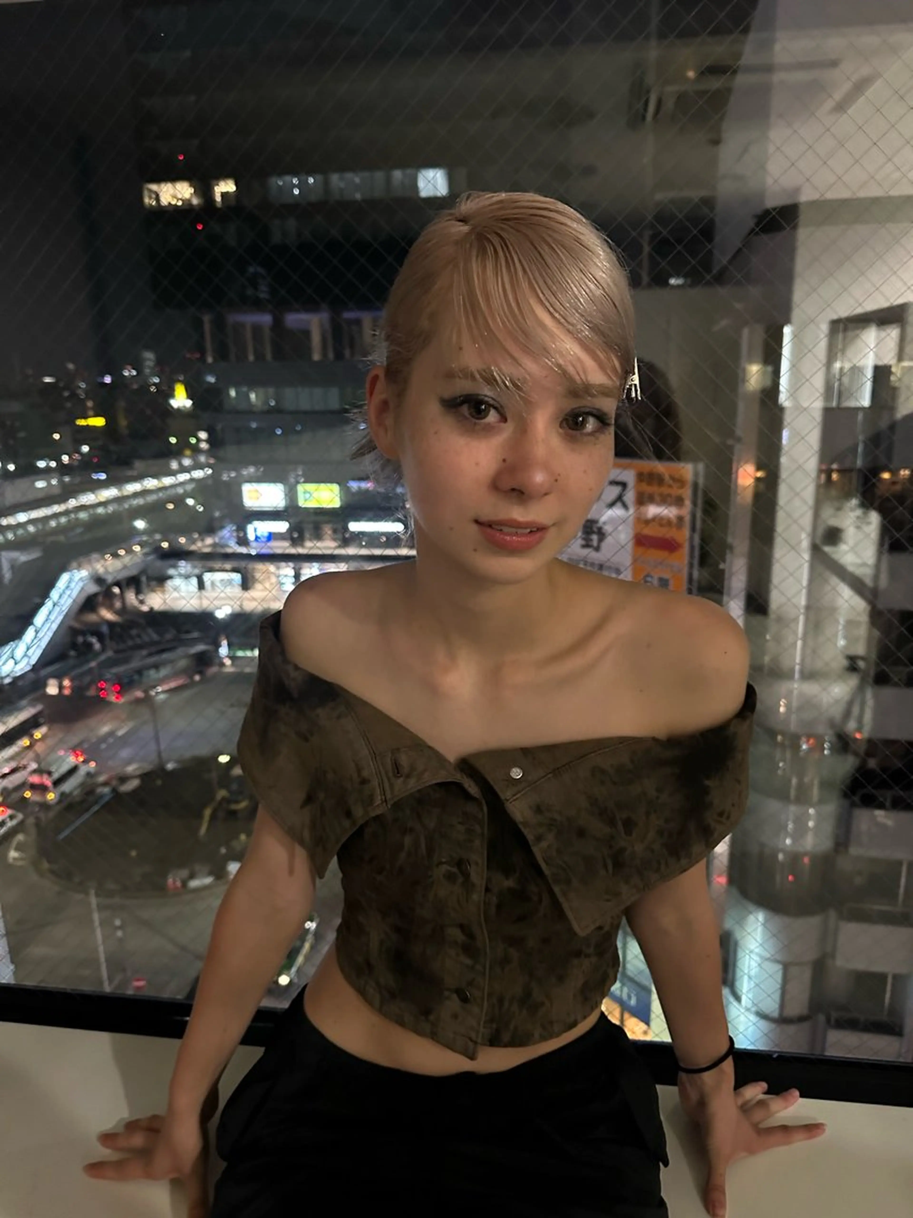 ショート ヘアセット 藤山 結葉のヘアスタイル