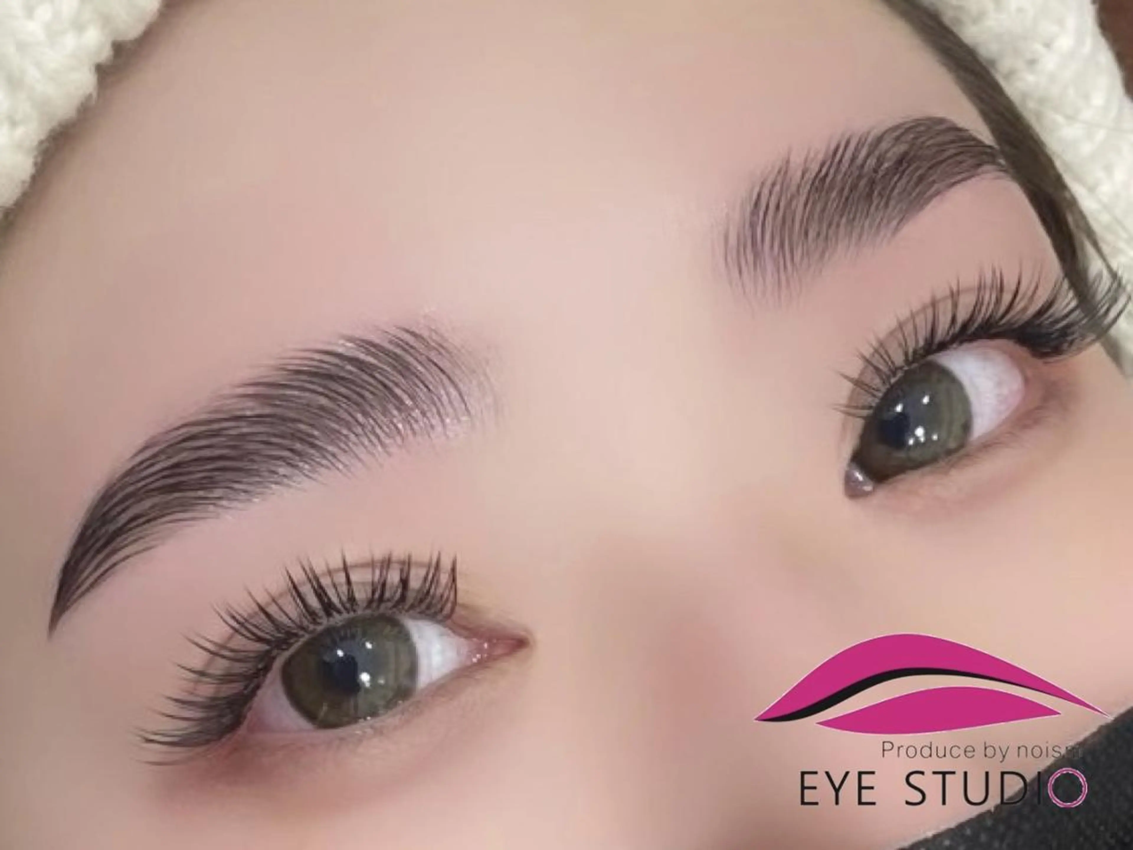 マツエク・マツパ バインドロック 束感まつ毛 フラットラッシュ 韓国風マツエク パリジェンヌラッシュリフト 🎀透明感カラー/ yuka🎀のヘアスタイル