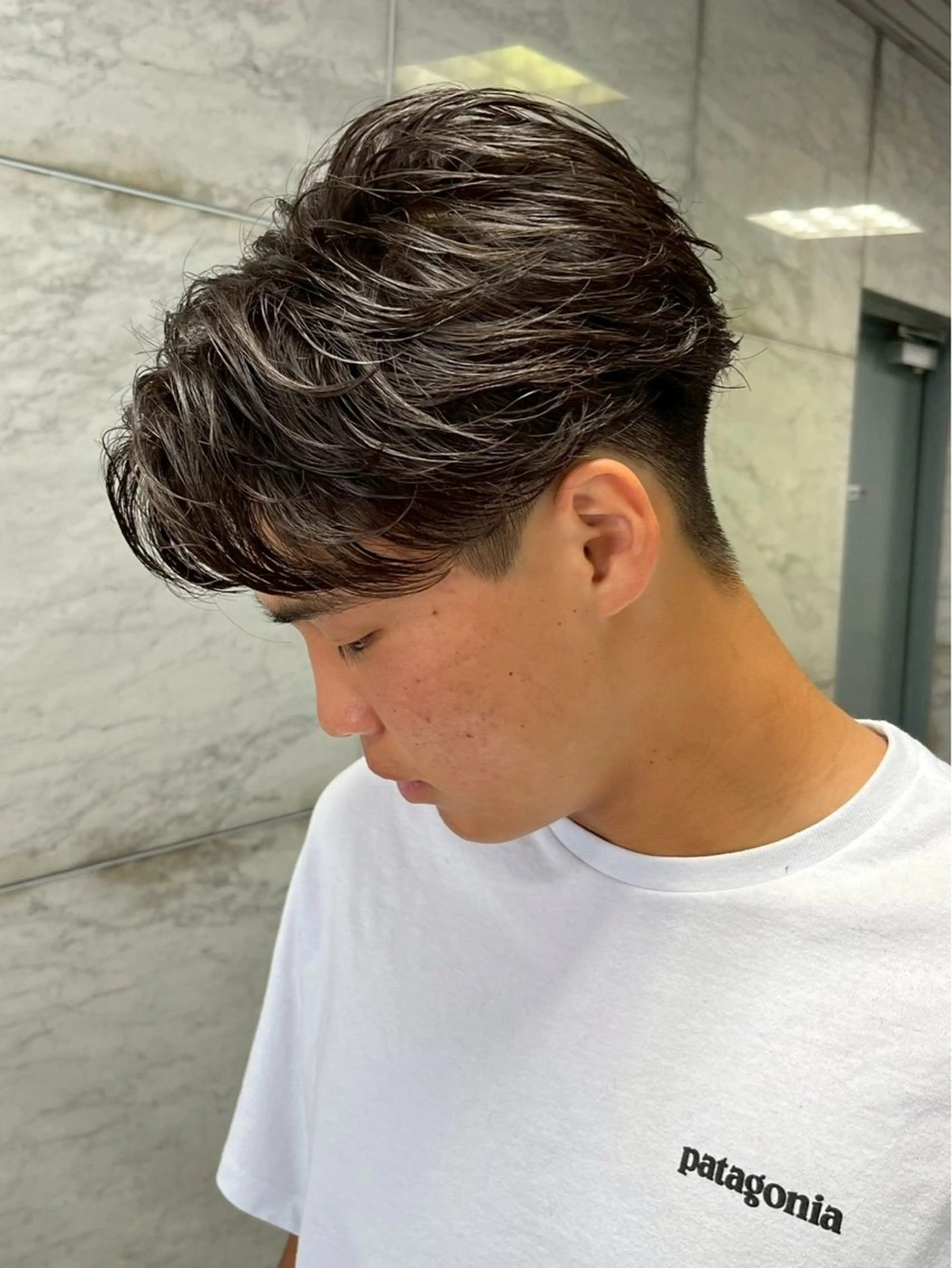 メンズ 京都駅メンズサロン マッシュのヘアスタイル