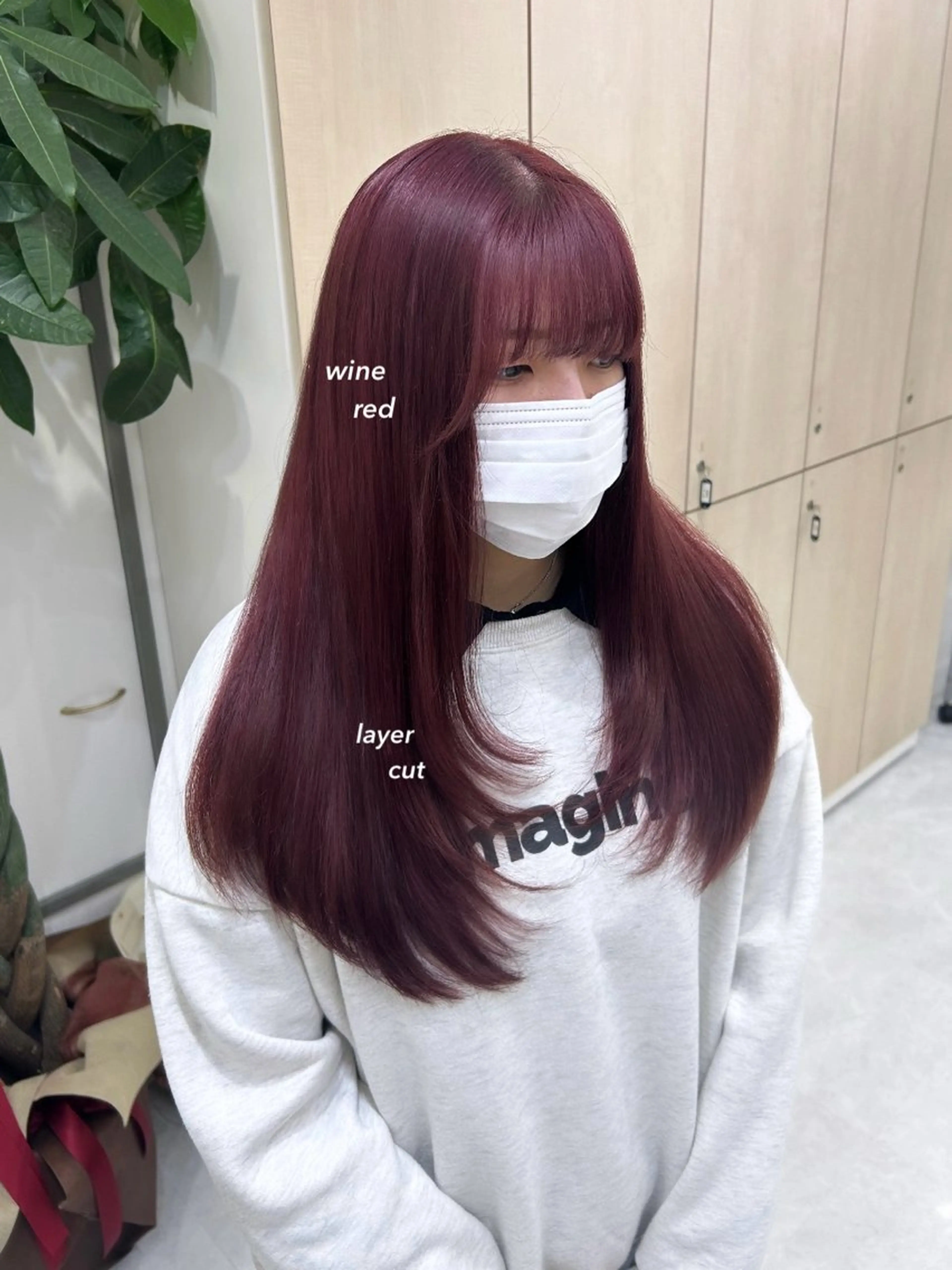 ロング カラー 横浜美容室/透明感 カラー/レイヤーのヘアスタイル